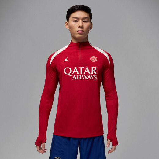 Paris Saint Germain-JRDN, Paris Saint-Germain Strike Elite Fourth, Men's Jordan Dri-FIT ADV Football Knit Drill Top