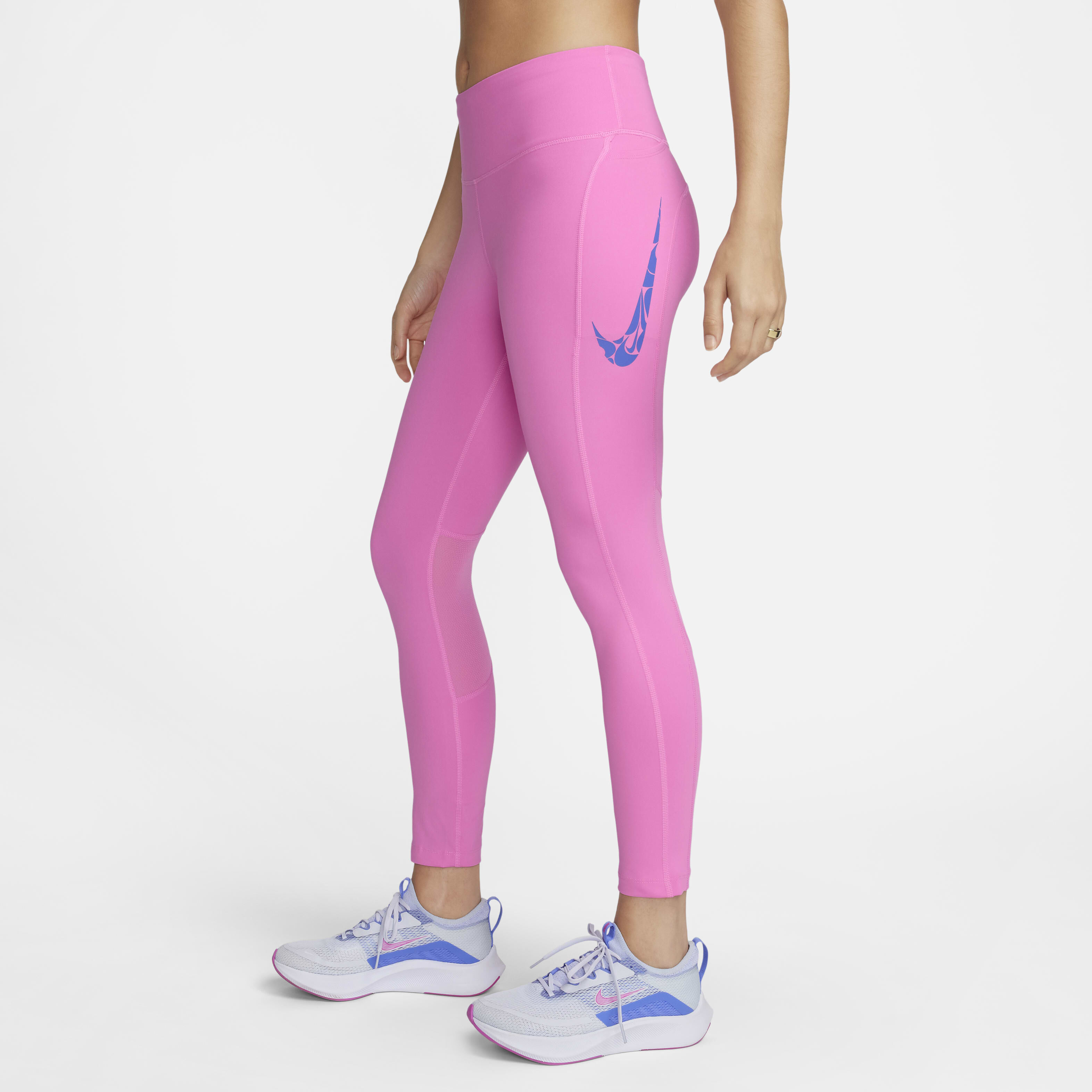 Nike running tights with phone pocket discount