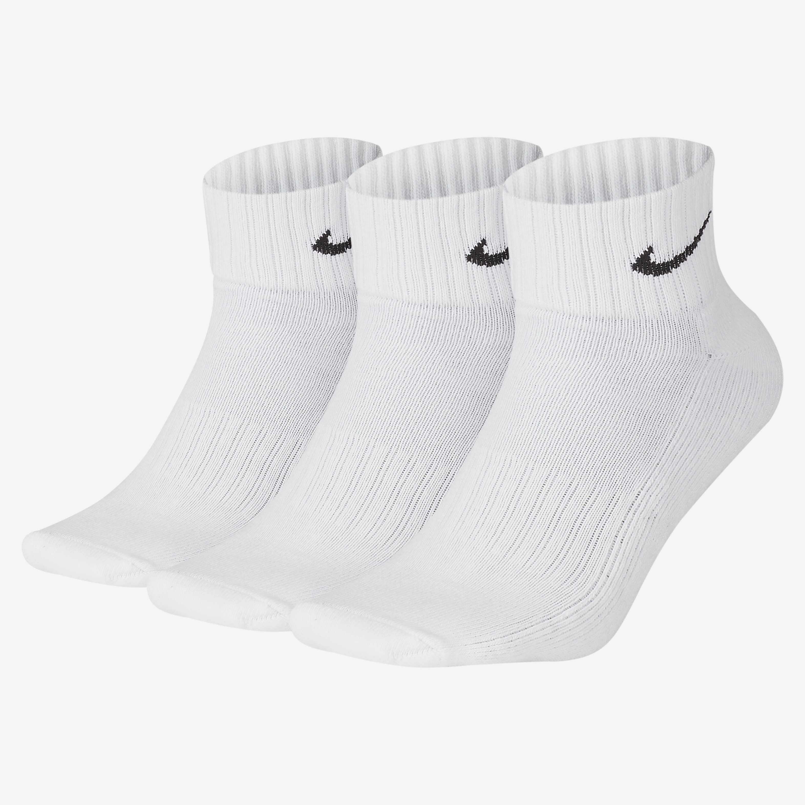 Buy Nike Cushioned Ankle Socks 3 Pairs Nike Qatar Official