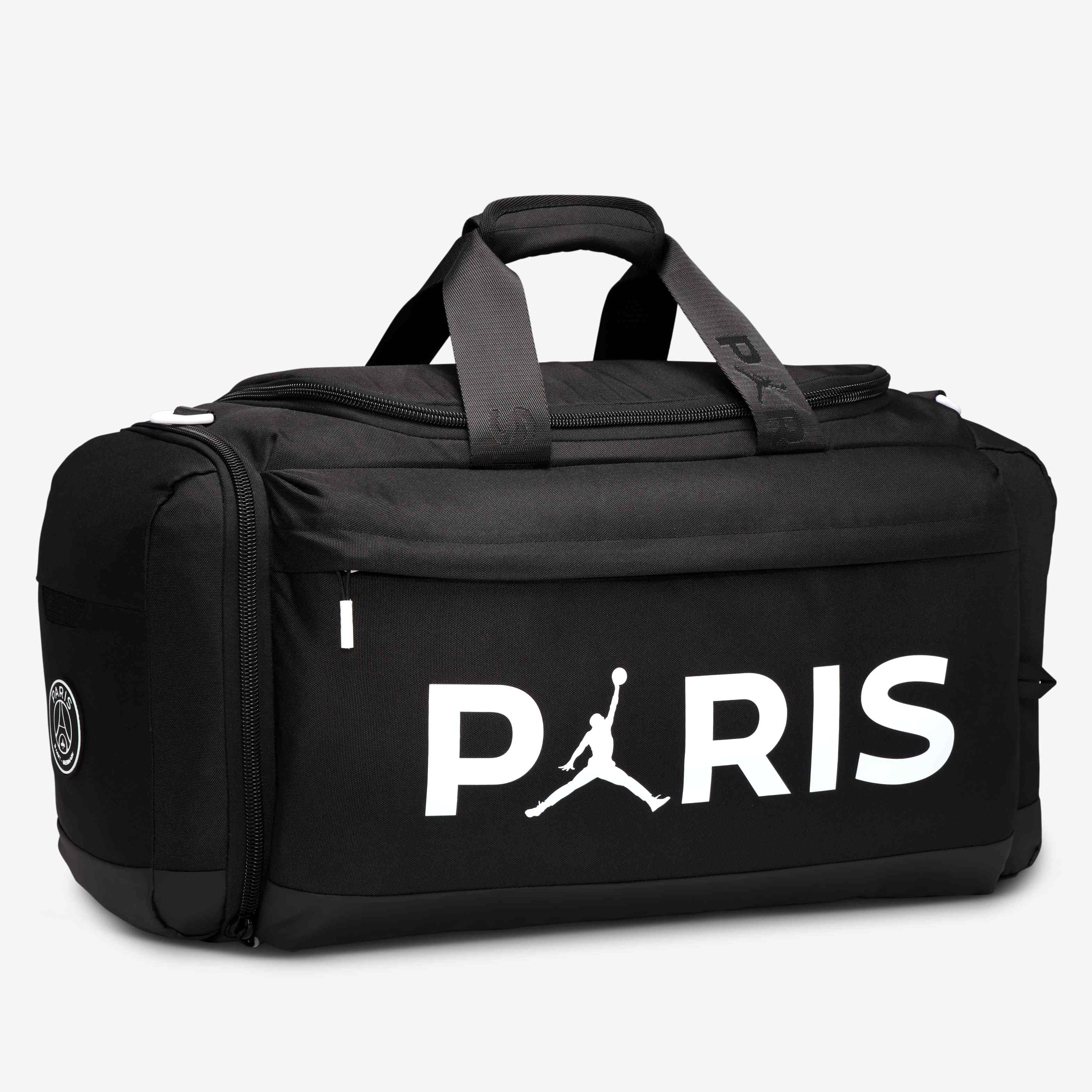 Buy Jordan Paris Saint-Germain Duffel Bag (62.5L) - Black @ Nike Qatar