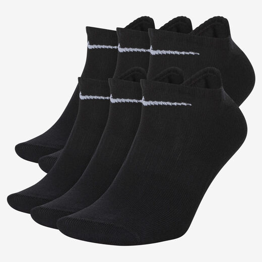 Socks-Nike, Nike Everyday Lightweight, Training No-Show Socks (6 Pairs)