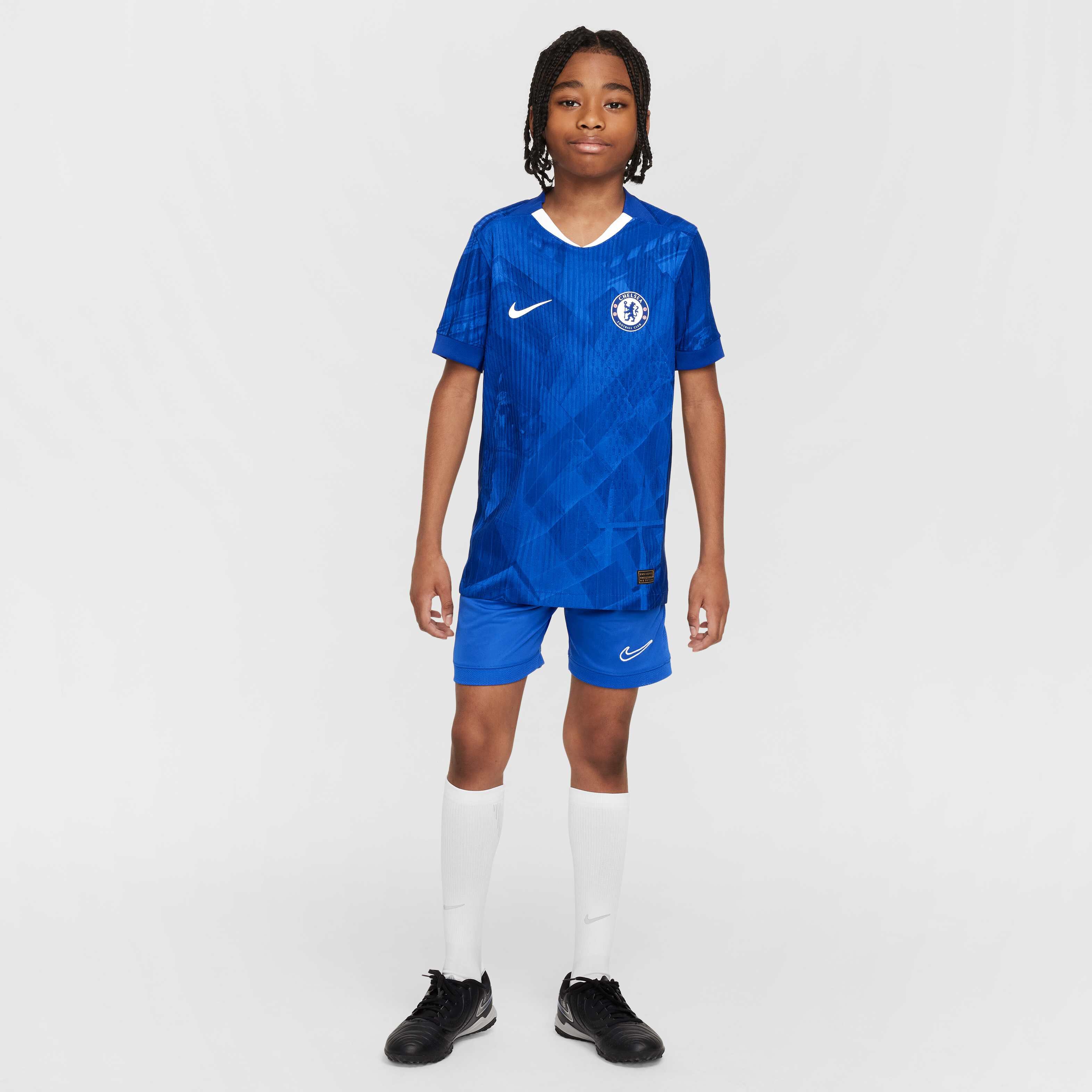 Chelsea FC 青 シャツ チェルシー ナイキ Dri-Fit Adv ホーム マッチ シャツ 2025-26