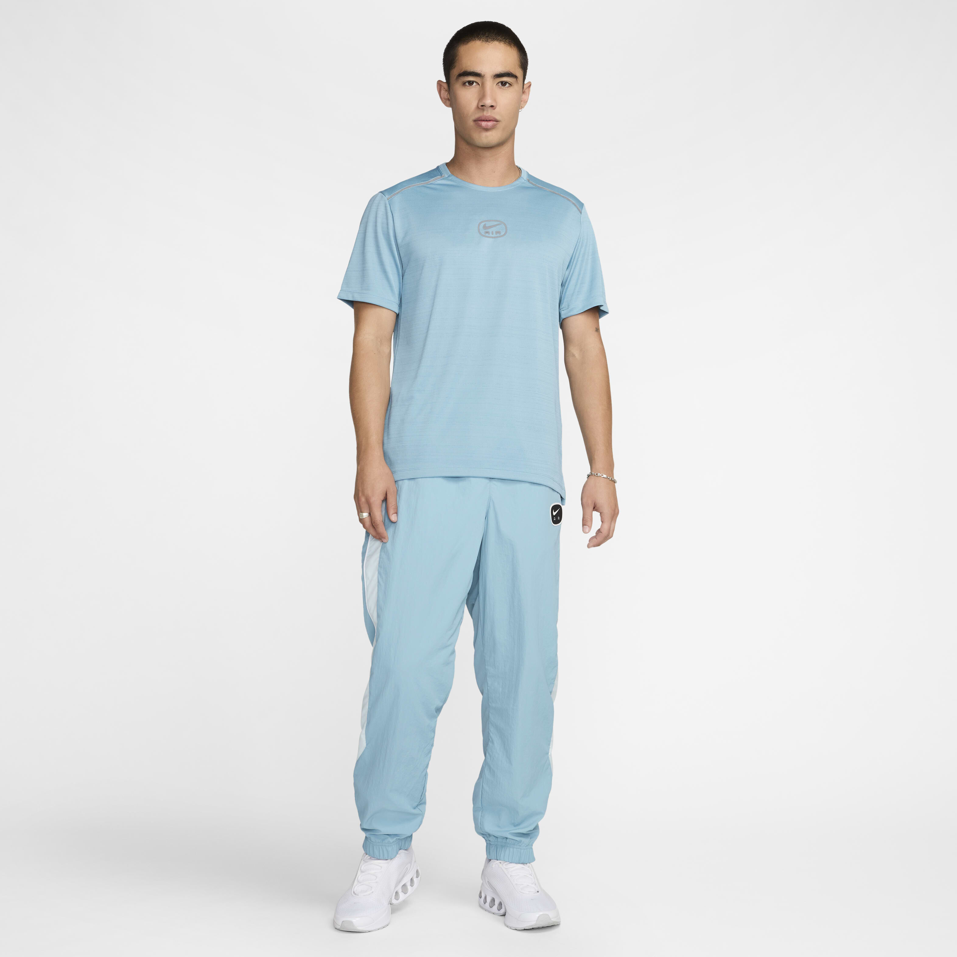 Buy Nike Air Men's T-Shirt - Denim Turquoise | Nike Qatar
