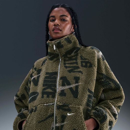 جاكيتات و جيليهات نسائية-نايكي, نايكي سبورتسوير, جاكيت هاي-بايل فليس للنساء جاكيتات و جيليهات نسائية-نايكي, نايكي سبورتسوير, جاكيت هاي-بايل فليس للنساء