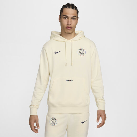 Hoodies & Sweatshirts-Nike, Paris Saint-Germain Club, Men's Nike Football French Terry Pullover Hoodie