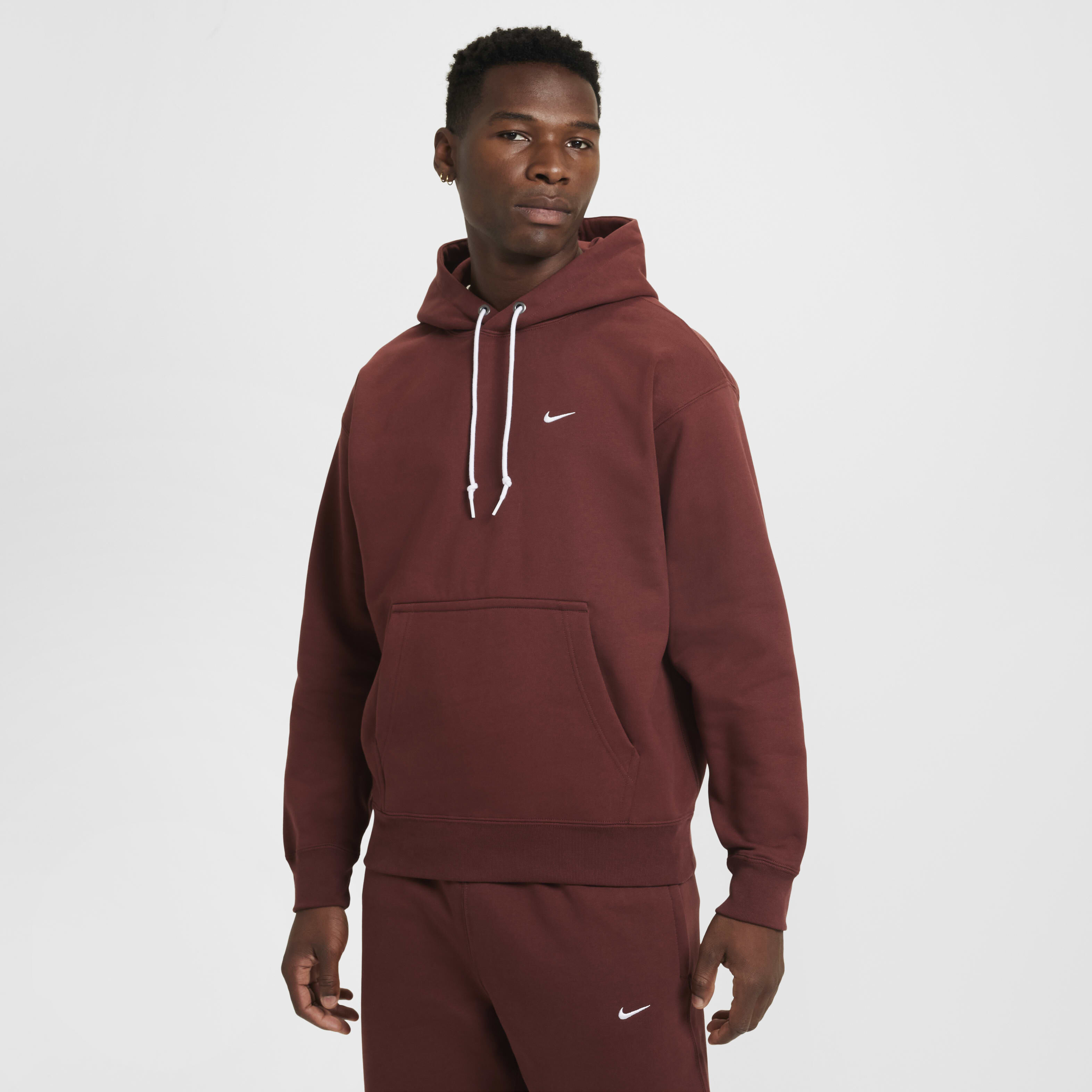 Mens nike swoosh hoodie sale
