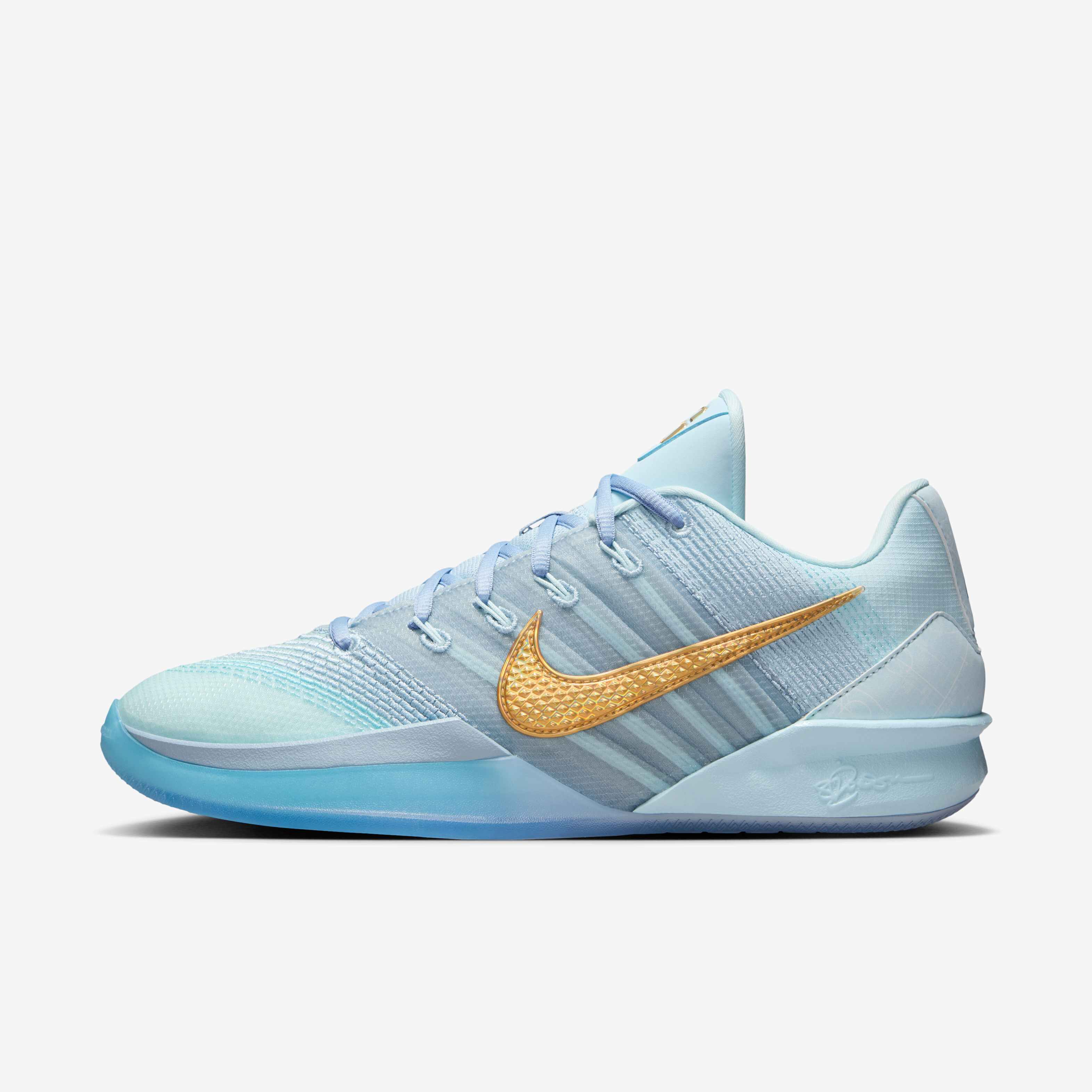 シューズ(男性用) Nike Sabrina 3 Glacier Blue/llicGold Buy Sabrina 3 'Radiant' Basketball Shoes - Glacier Blue