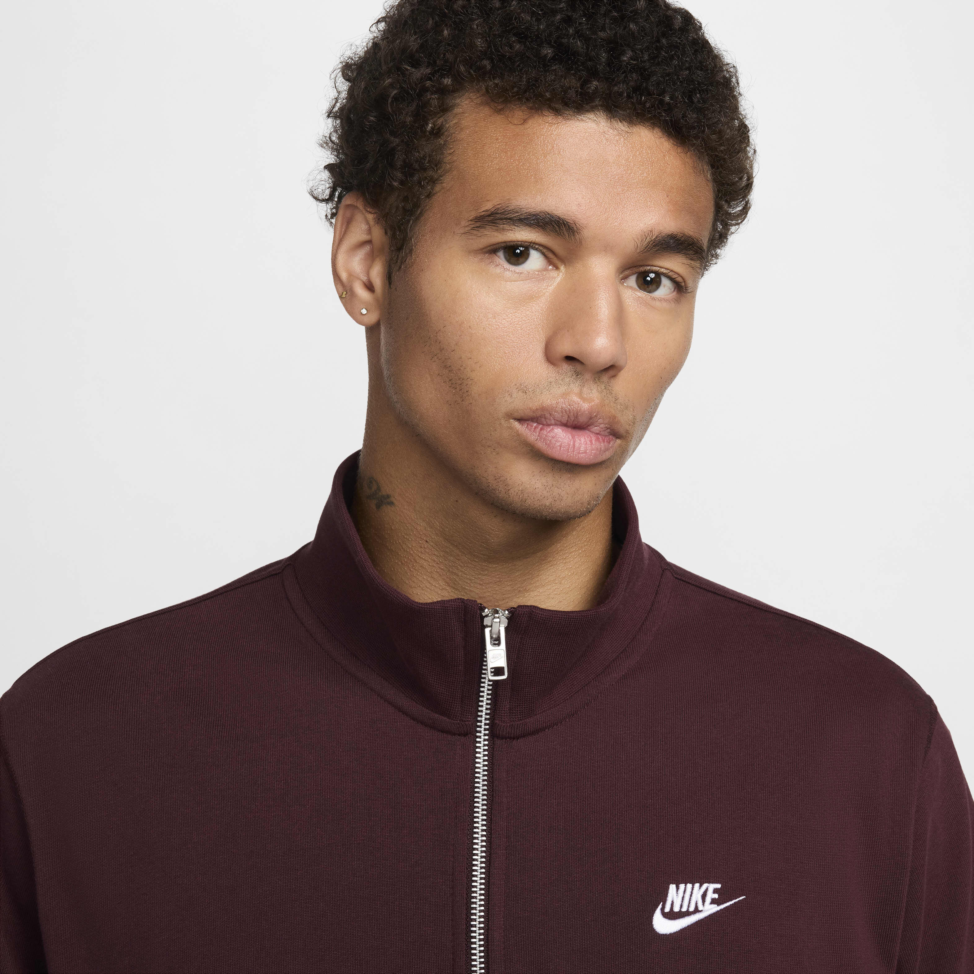 Nike knit midweight jacket top