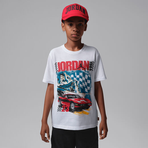 Kids' Graphic T-Shirts-JRDN, Jordan, Big Kids' Brooklyn Auto '84 T-Shirt