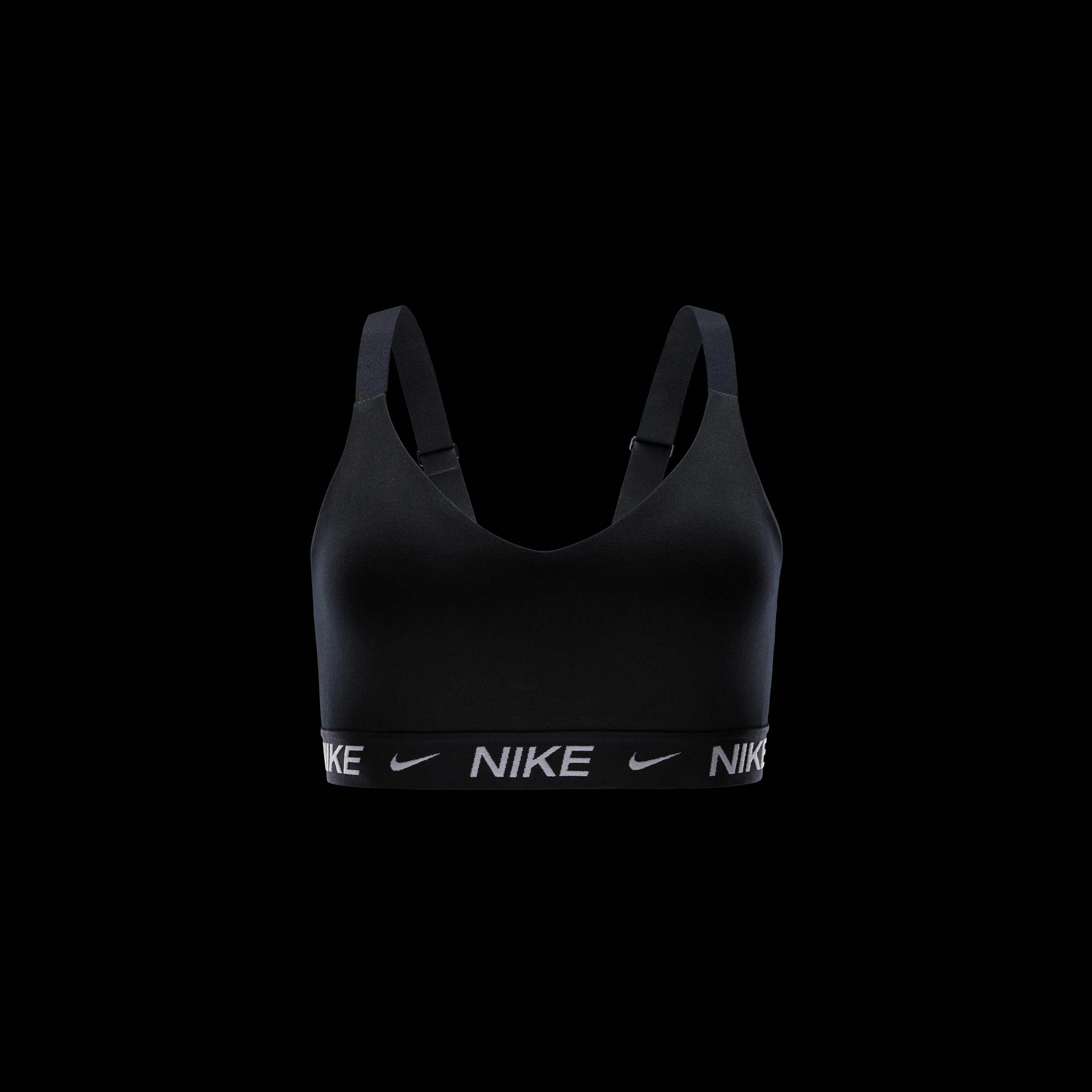 Nike training indy logo sports bra clearance