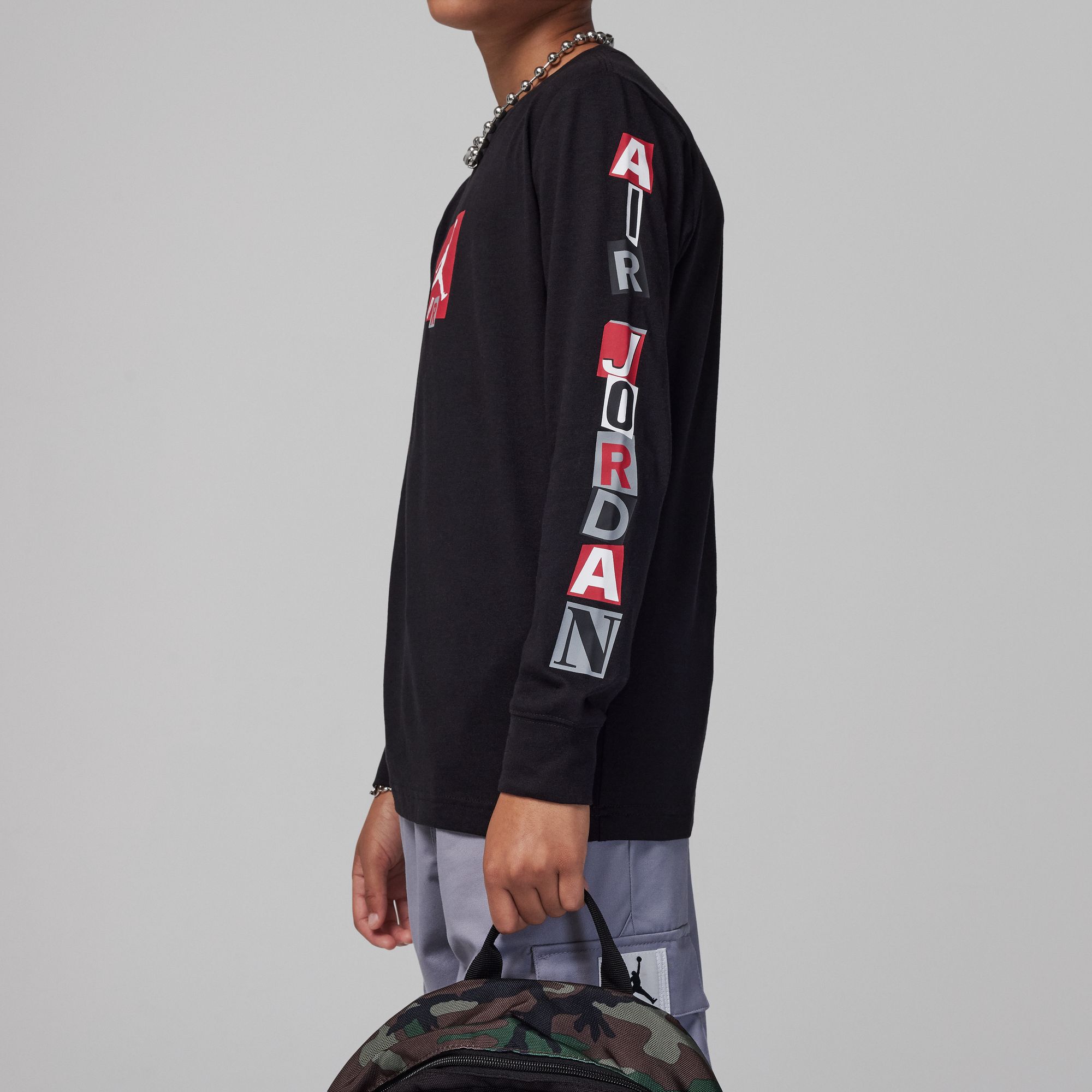 تيشيرت بأكمام طويلة جوردن اير ستاكد image number 2