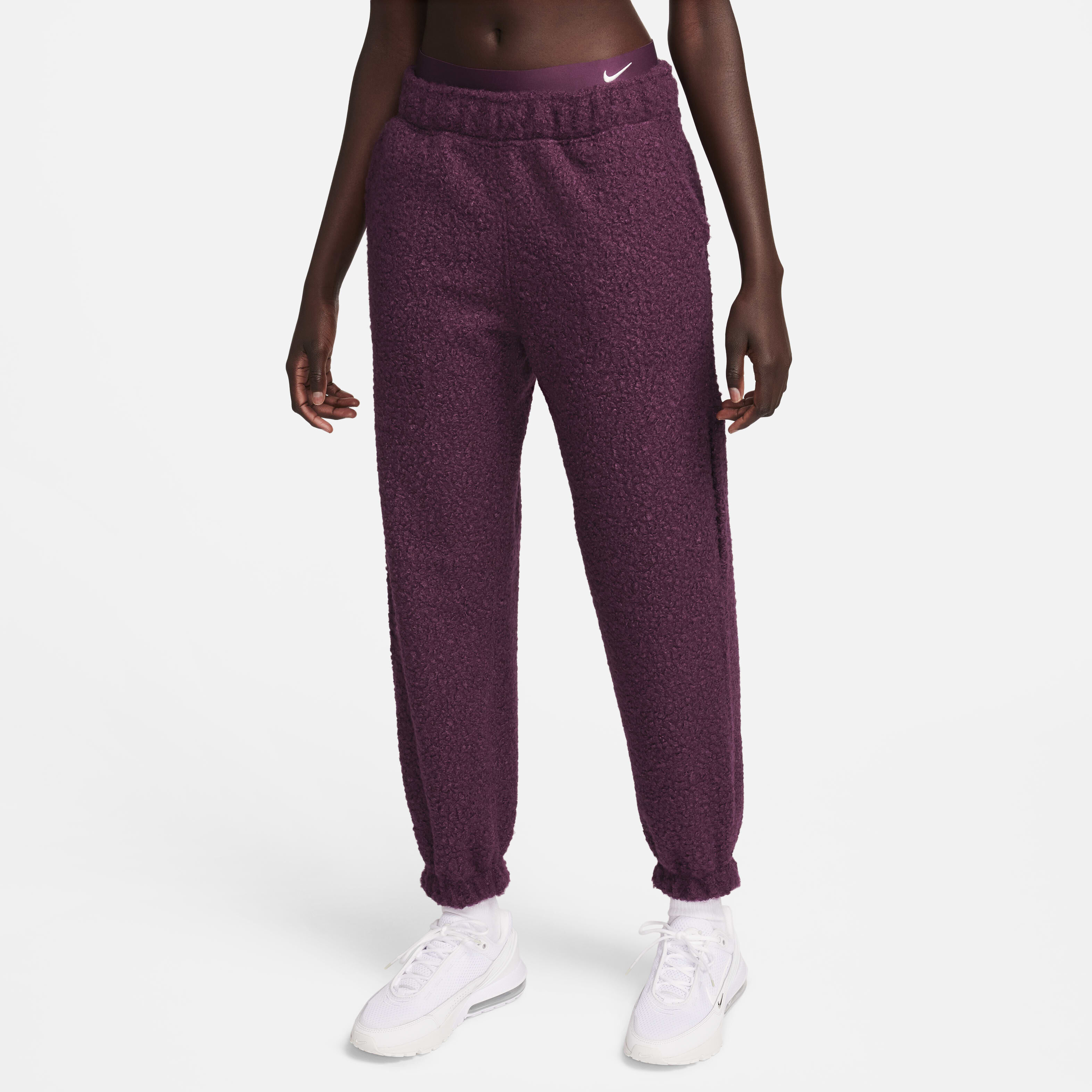 Buy Nike Sportswear Collection Women's High-Pile Fleece Joggers ...