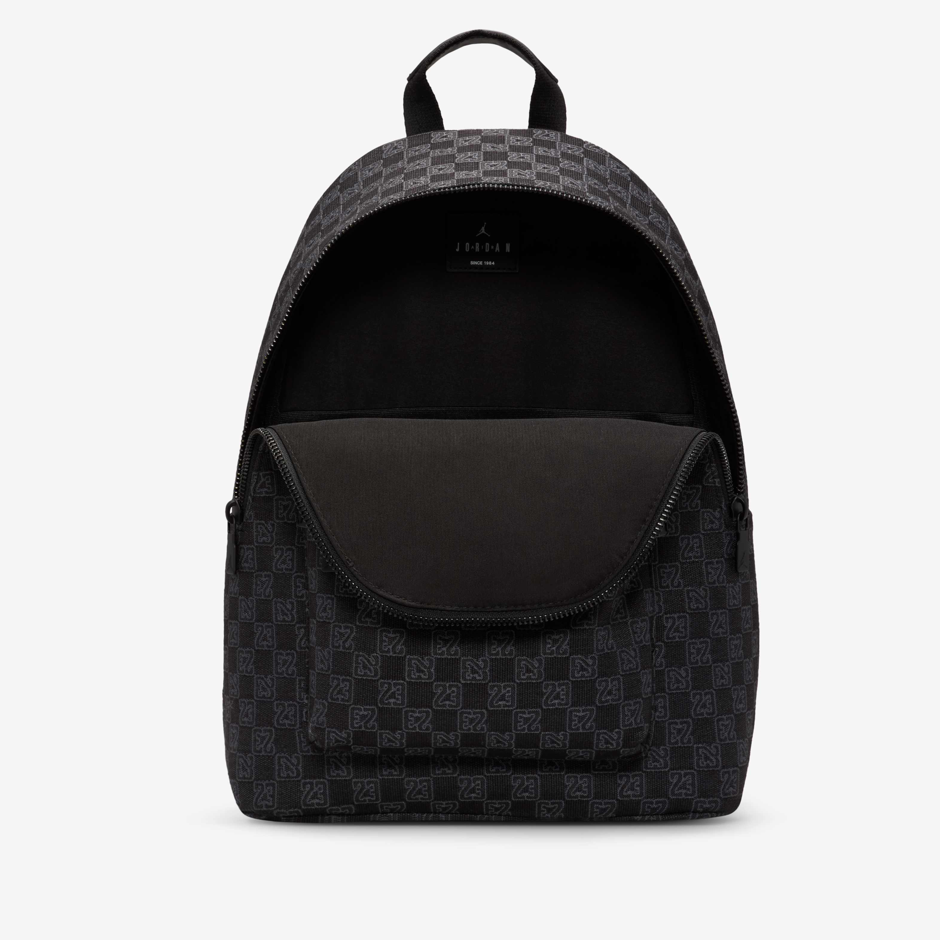 Buy Jordan Monogram Backpack Backpack (20L) - Black/Black @ Nike Qatar