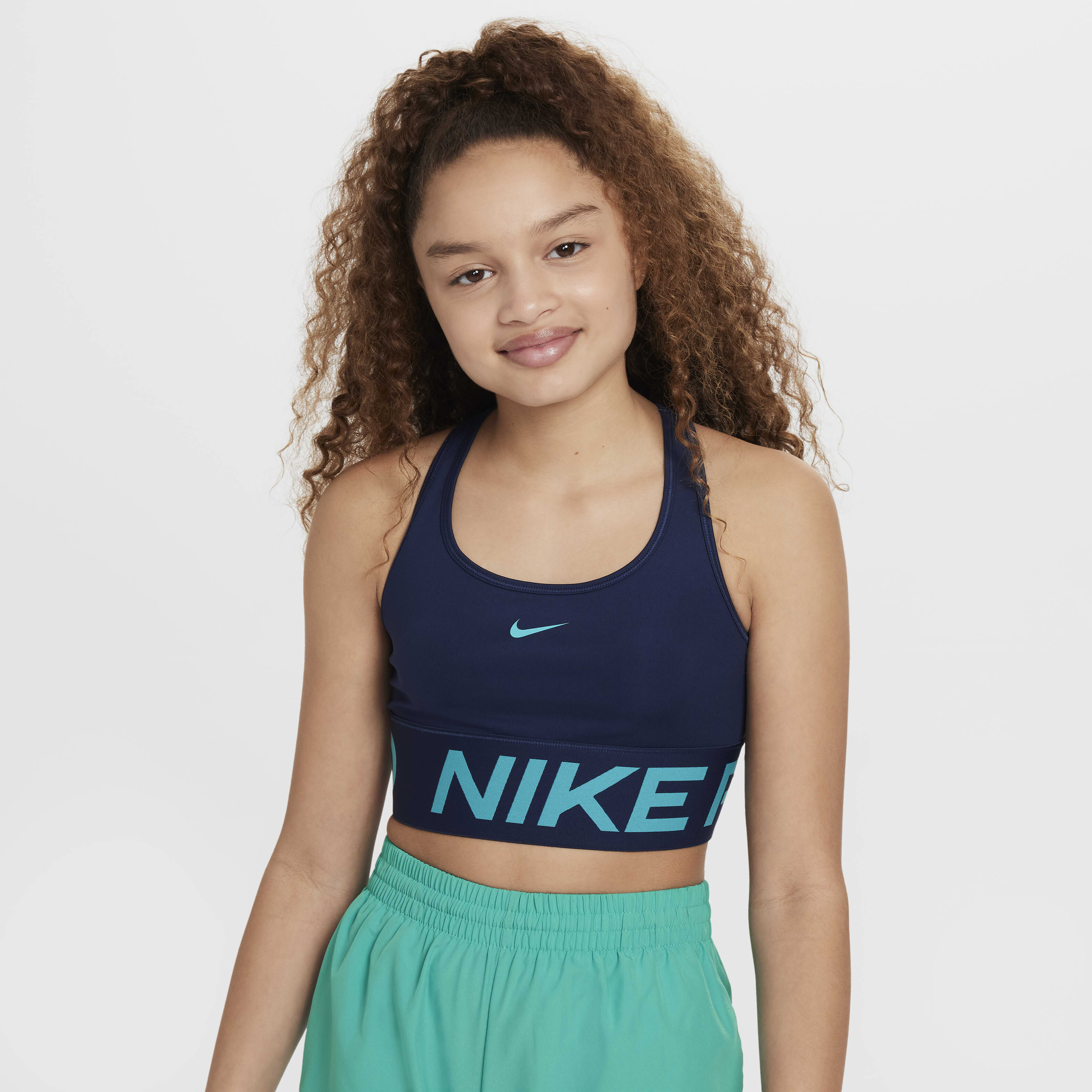 Buy Nike Pro Swoosh Girls Sports Bra Nike Qatar Official