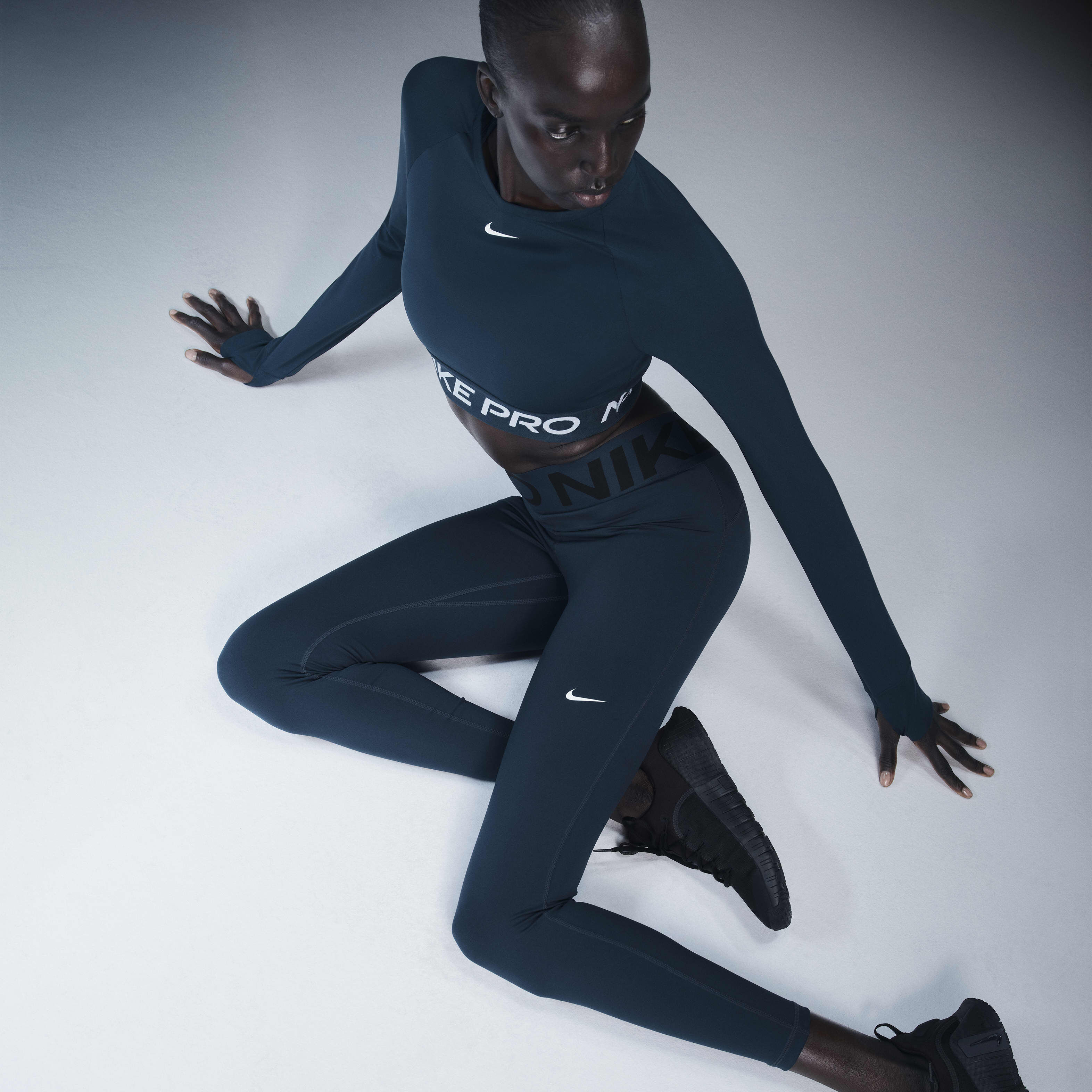 Buy Nike Pro Sculpt Women s High Waisted Full Length Leggings Nike Qatar Official