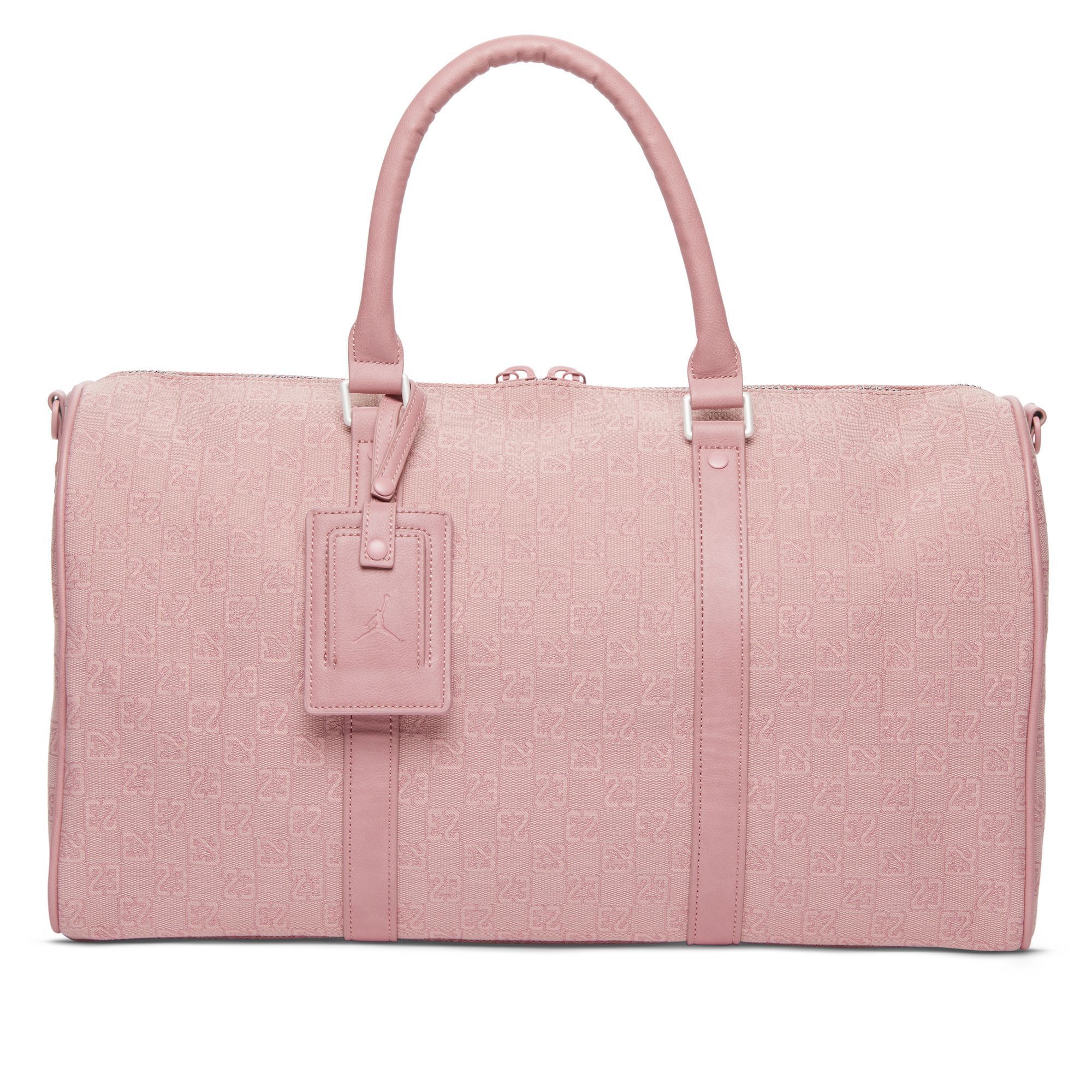 Mcm duffle bag pink cheap