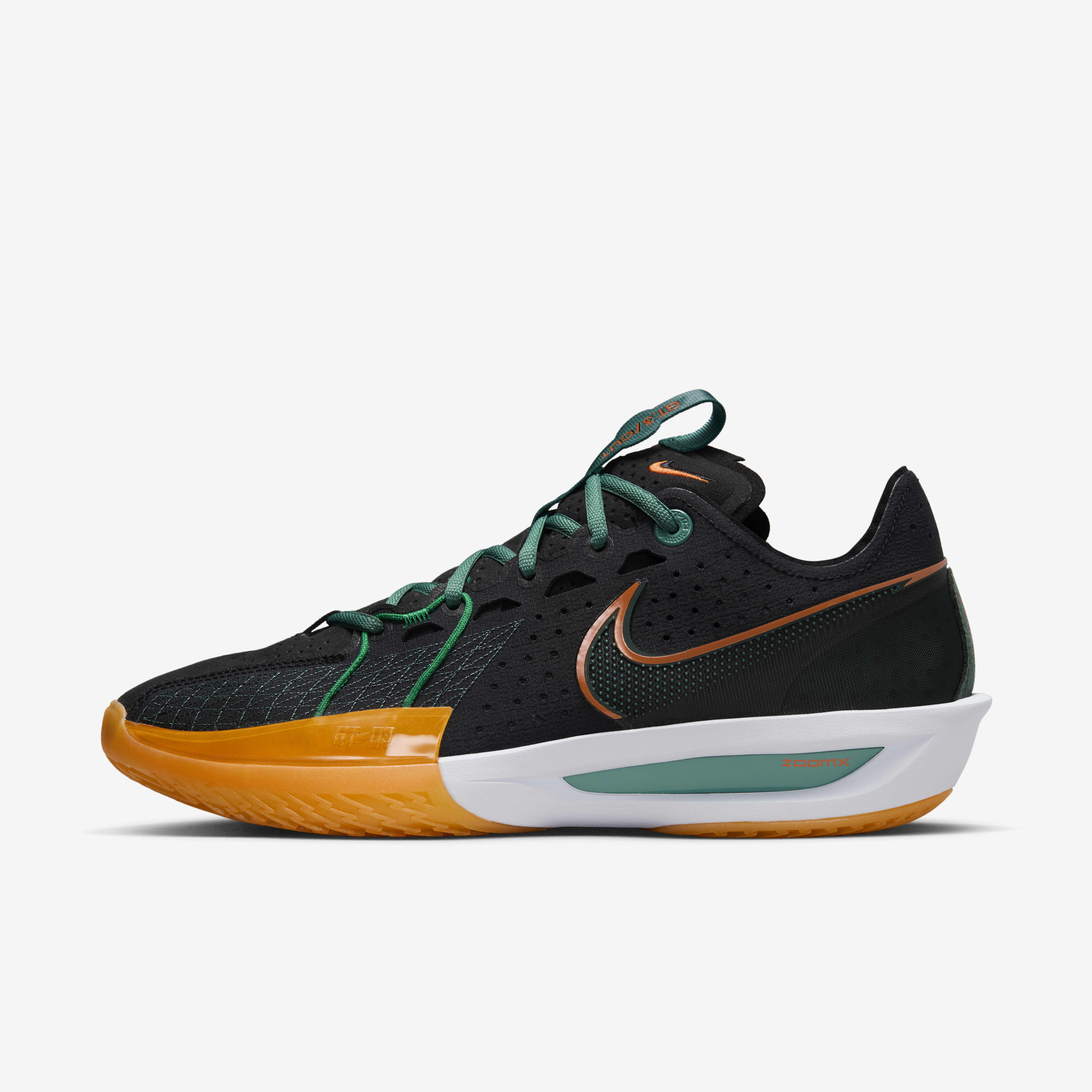 Buy Nike G.T. Cut 3 Basketball Shoes - Black/Vintage Green