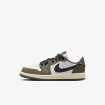 Air Jordan 1 Retro Low "Medium Olive and Summit White"