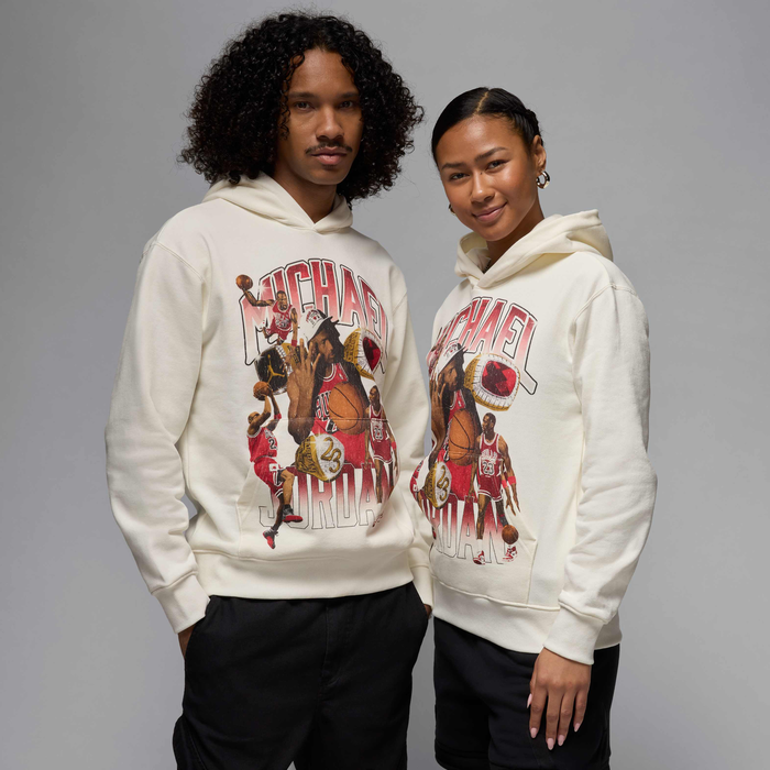 Buy Jordan Flight Fleece Men's Graphic Pullover Hoodie Sail