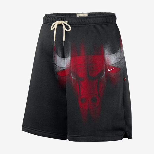 Shorts & Tees-Nike, Chicago Bulls Standard Issue, Nike Men's Fleece Basketball Shorts