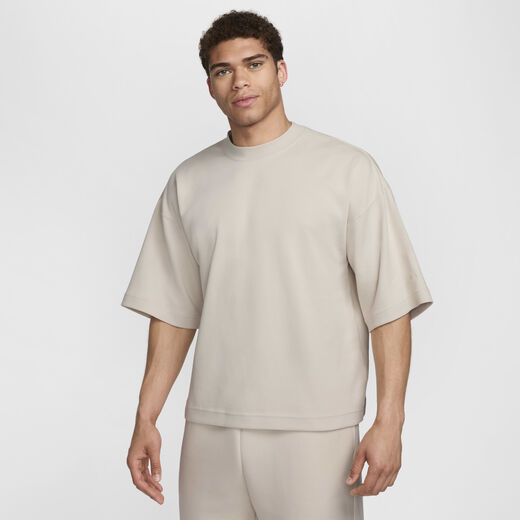 T-Shirts & Tops-Nike, Nike Tech, Men's Short-Sleeve Fleece Top T-Shirts & Tops-Nike, Nike Tech, Men's Short-Sleeve Fleece Top