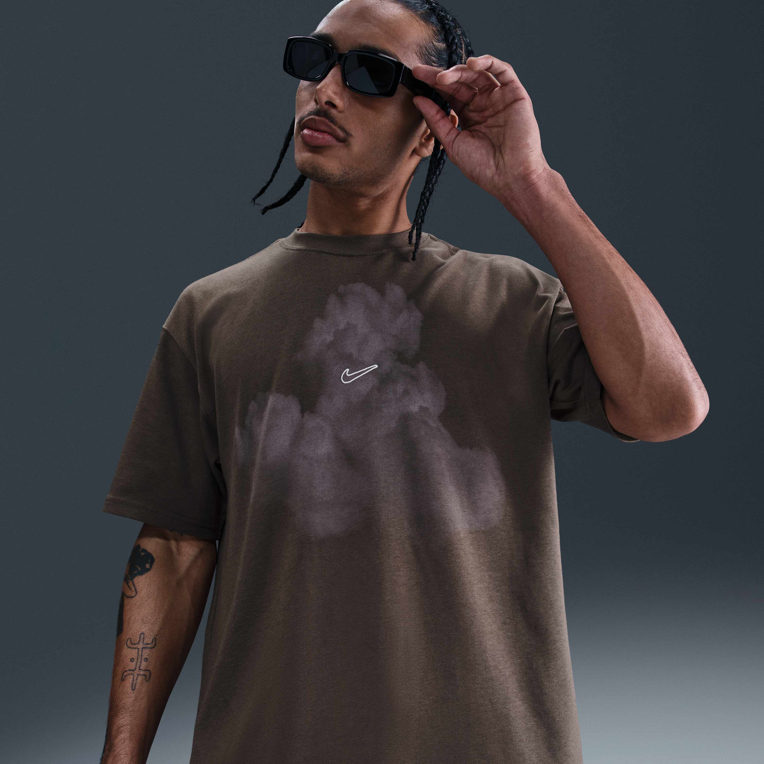 Buy Nike Sportswear Max90 T-Shirt - Ironstone | Nike Qatar