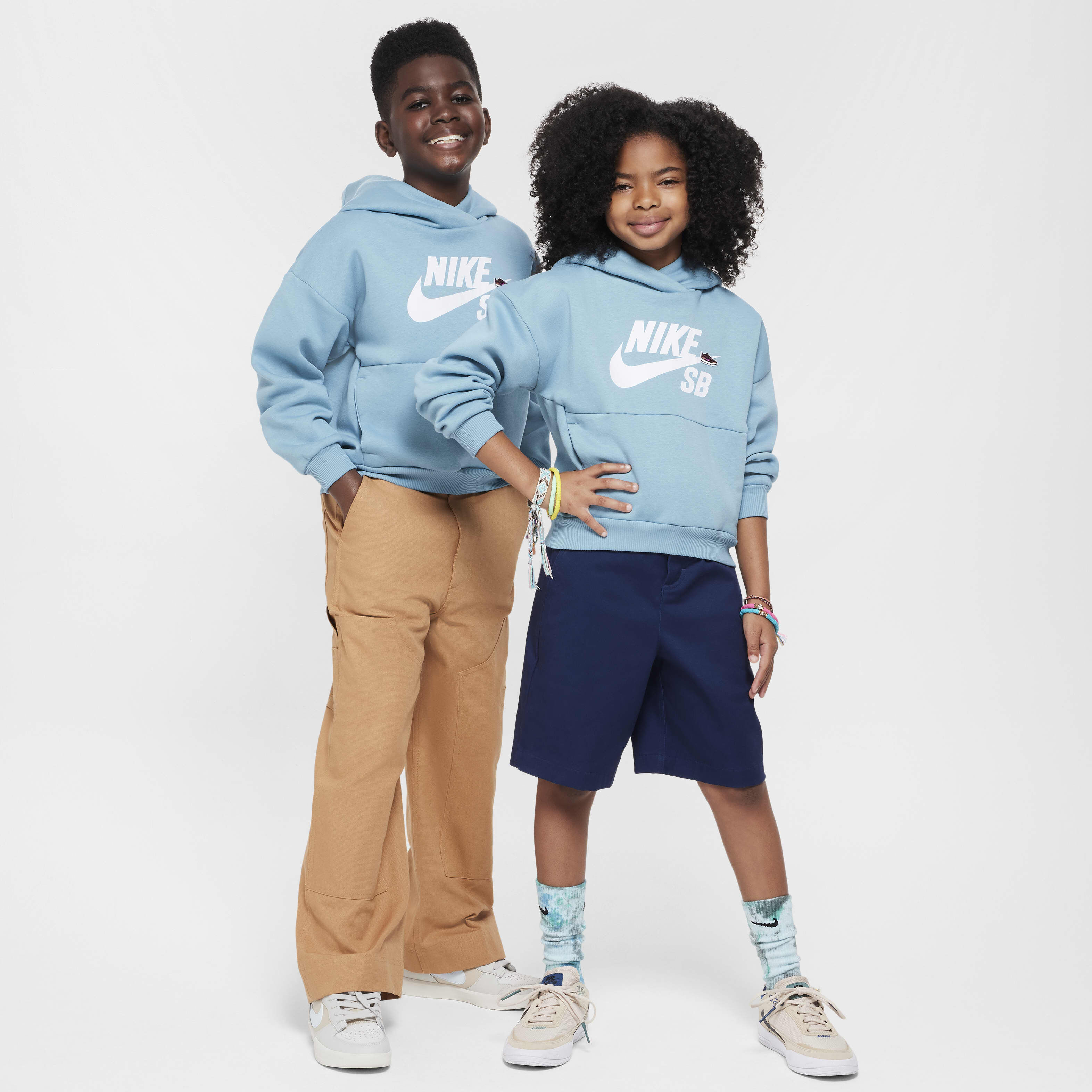 Buy Nike SB Icon Fleece EasyOn Older Kids' Oversized