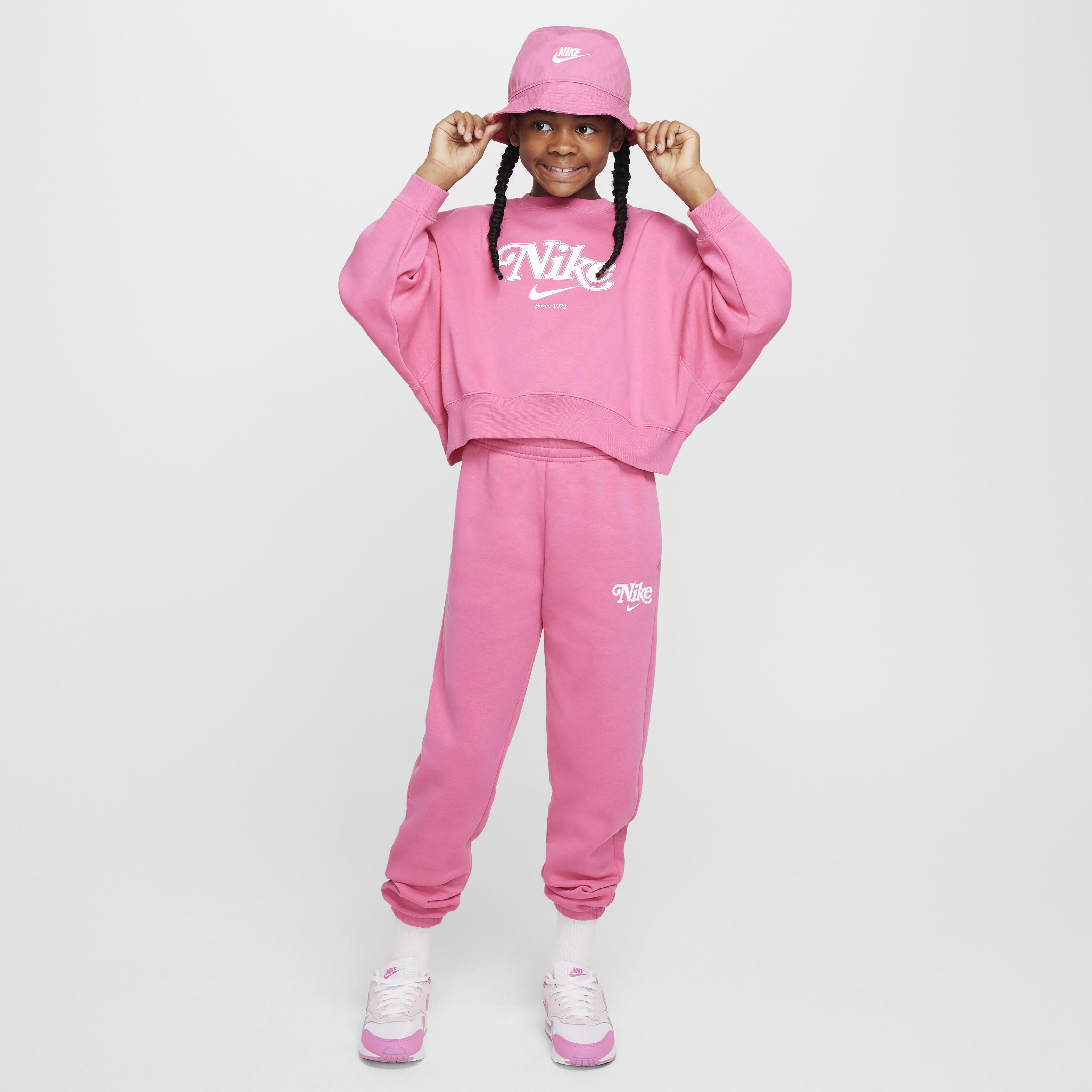 Nike hoodie and joggers womens top