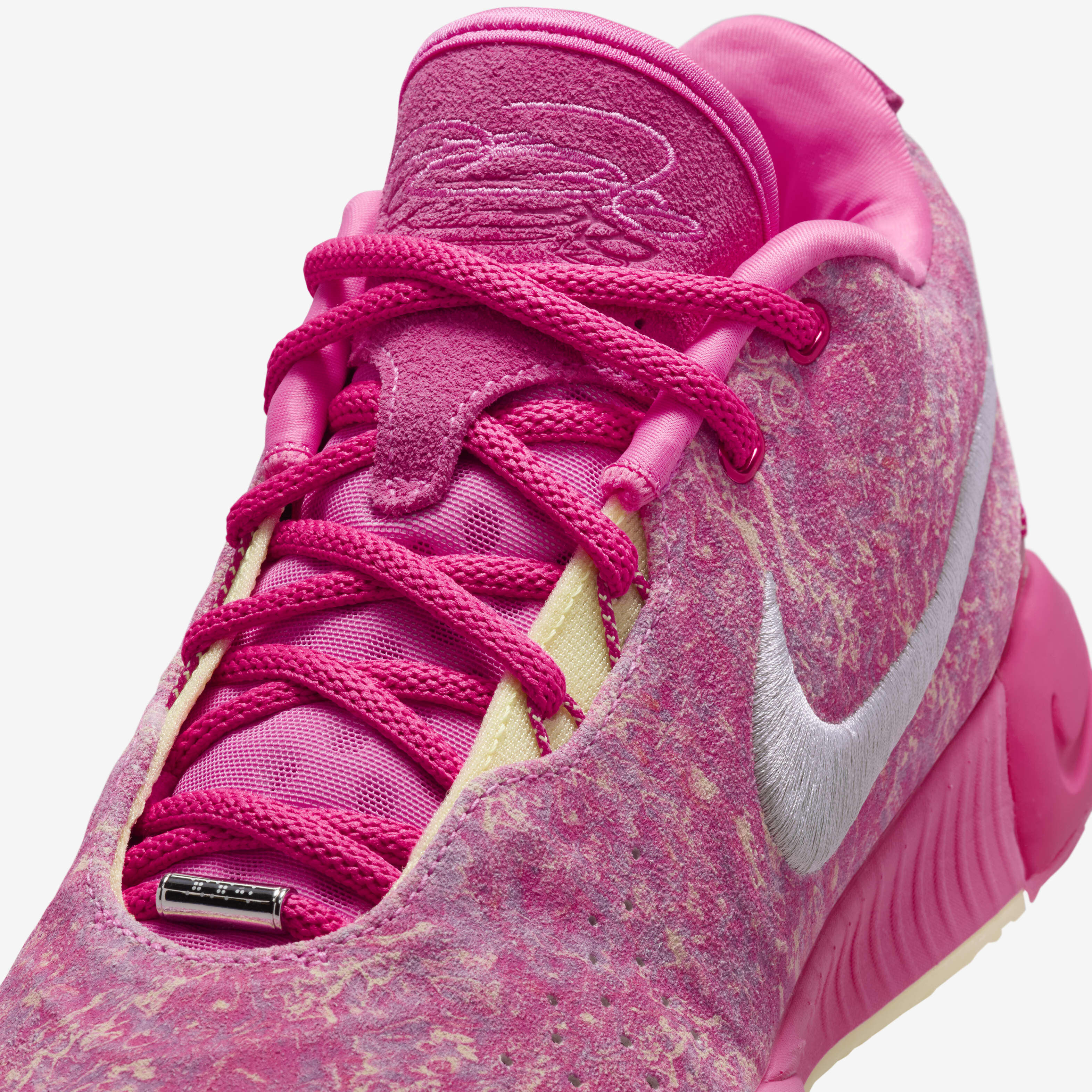 Lebron pink basketball shoes outlet