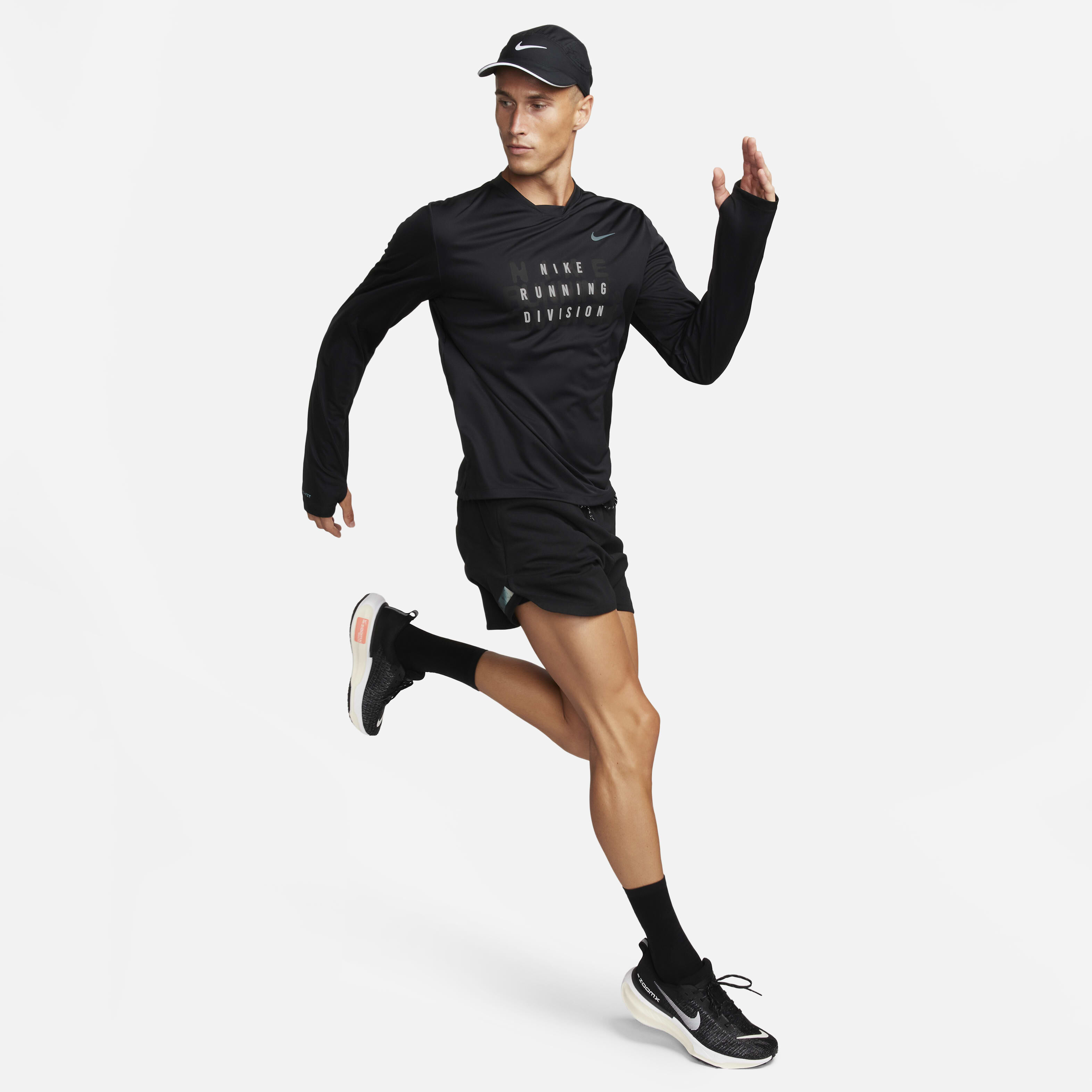Buy Nike Dri FIT Run Division Rise 365 Men s Graphic Long Sleeve Running Top Nike Qatar Official