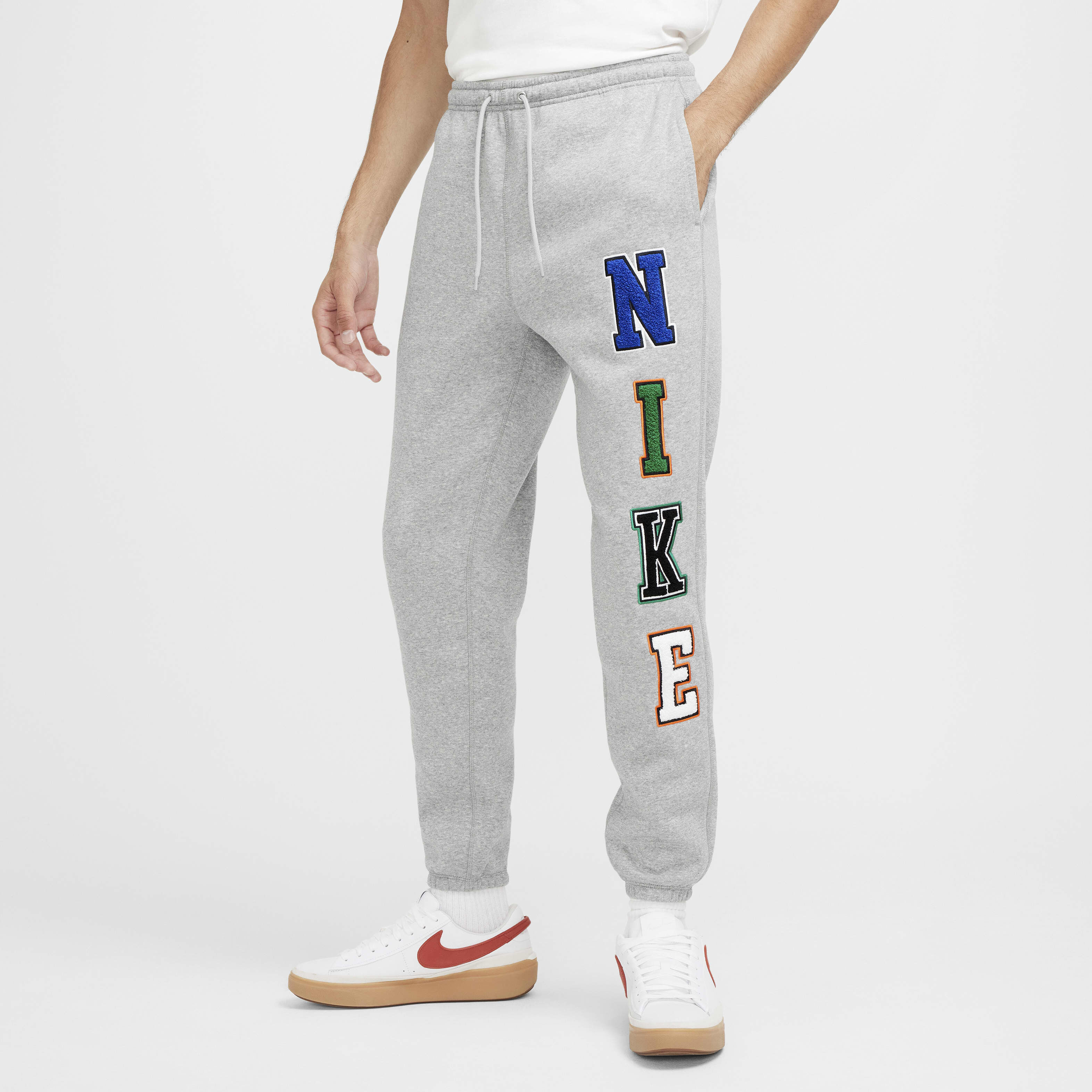 Buy Nike Sportswear Club Men s Fleece Cuffed Trousers Nike Qatar Official