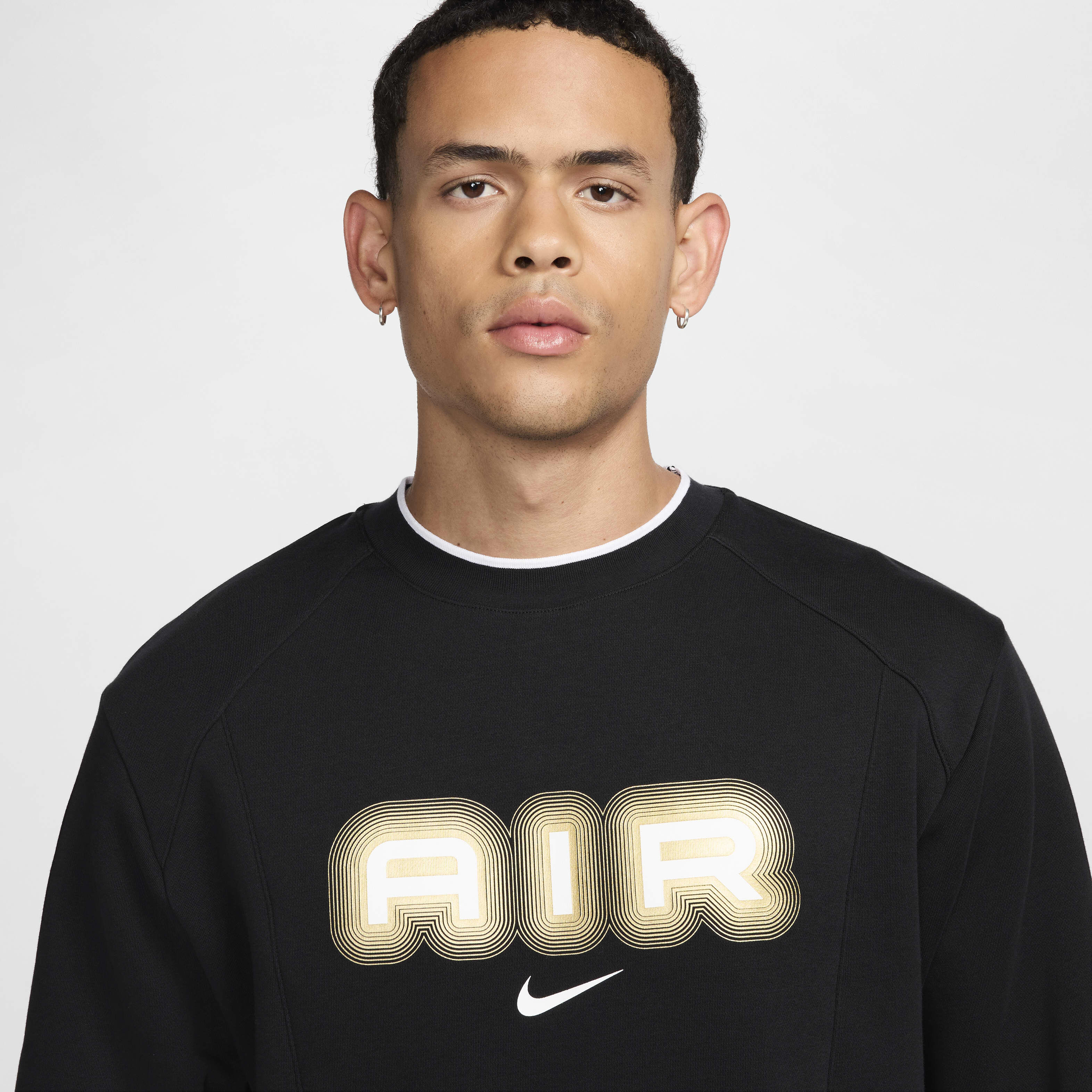 Buy Nike Air Men s Fleece Crew Neck Sweatshirt Nike Qatar Official