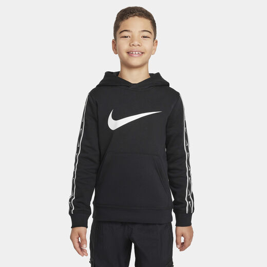 Hoodies & Sweatshirts-Nike, Nike Sportswear Repeat, Older Kids' (Boys') Fleece Pullover Hoodie