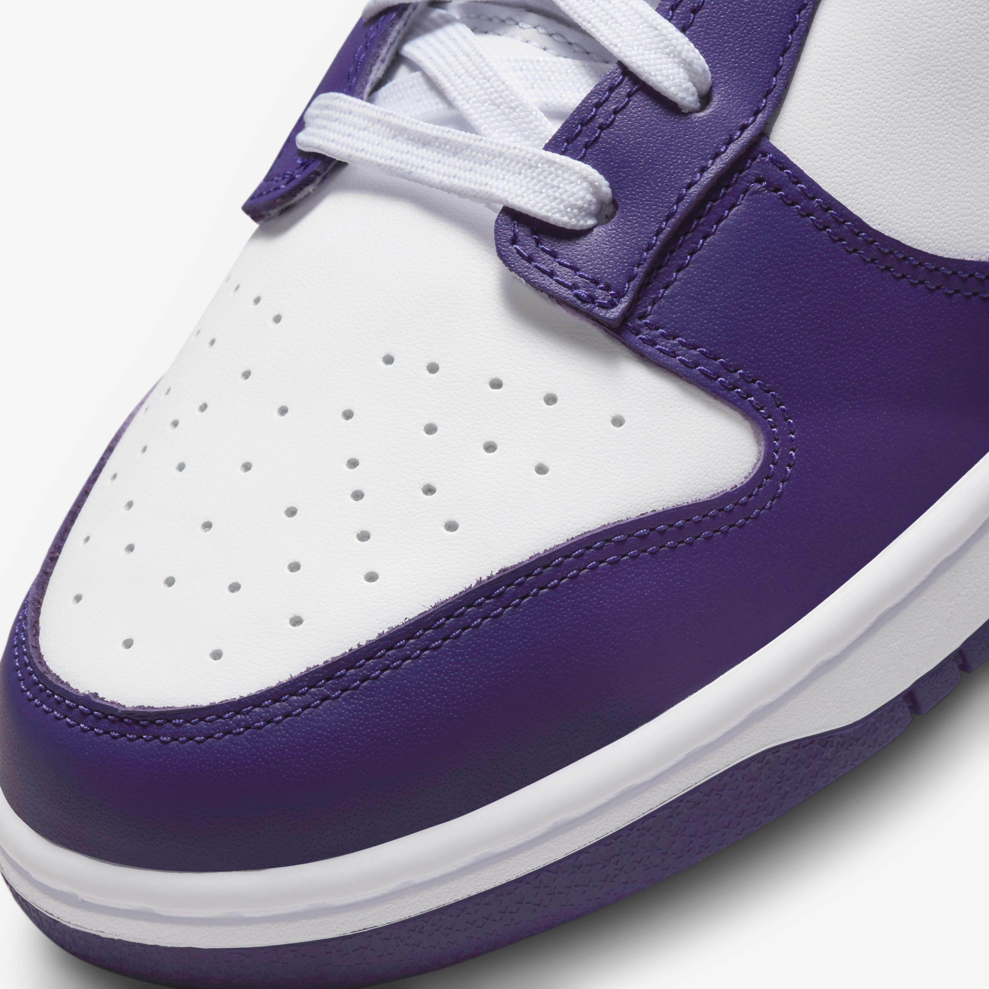 Buy Nike Dunk Low Retro Men's Shoe - White/Court Purple/Court