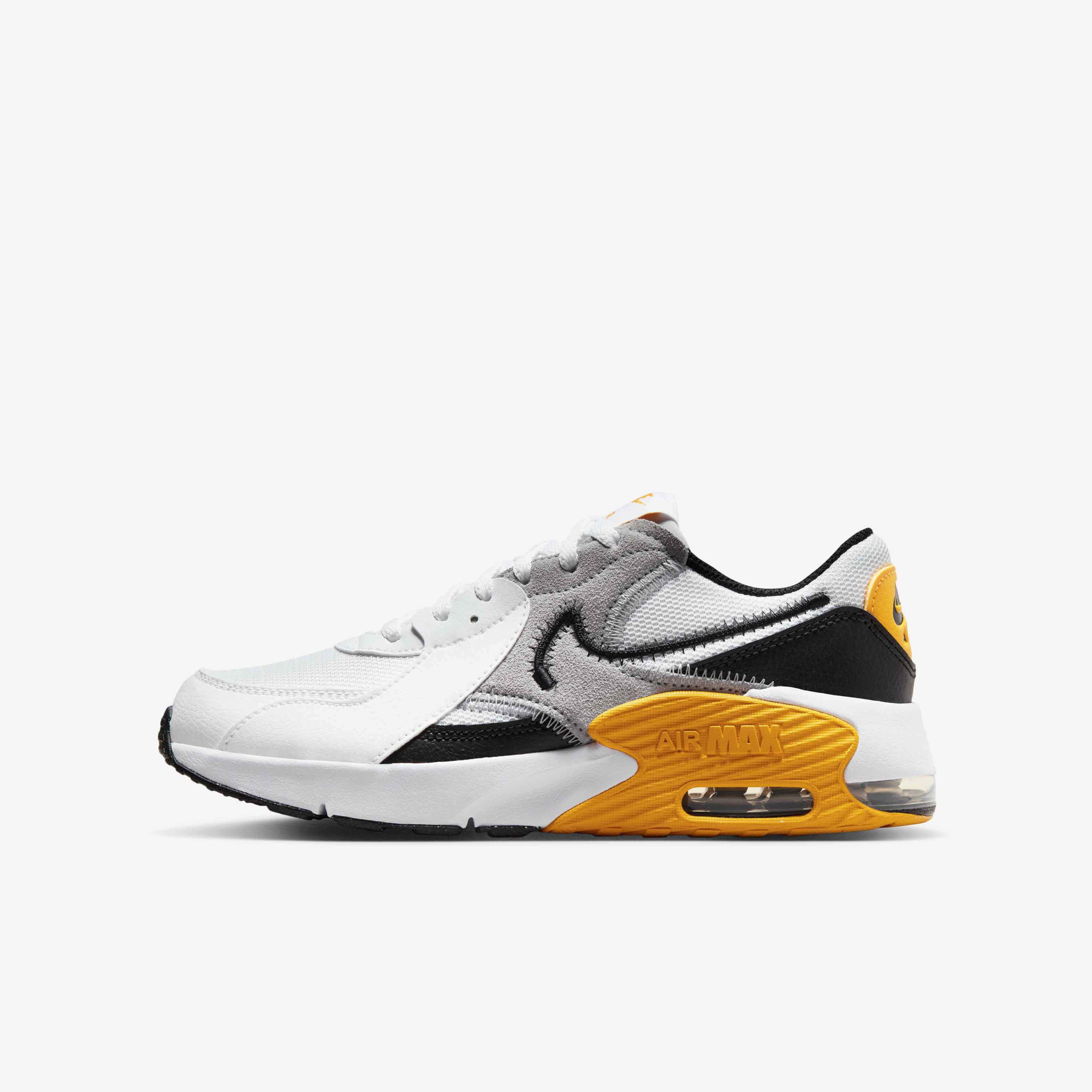 Buy Nike Air Max Excee Older Kids' Shoes White/University Gold
