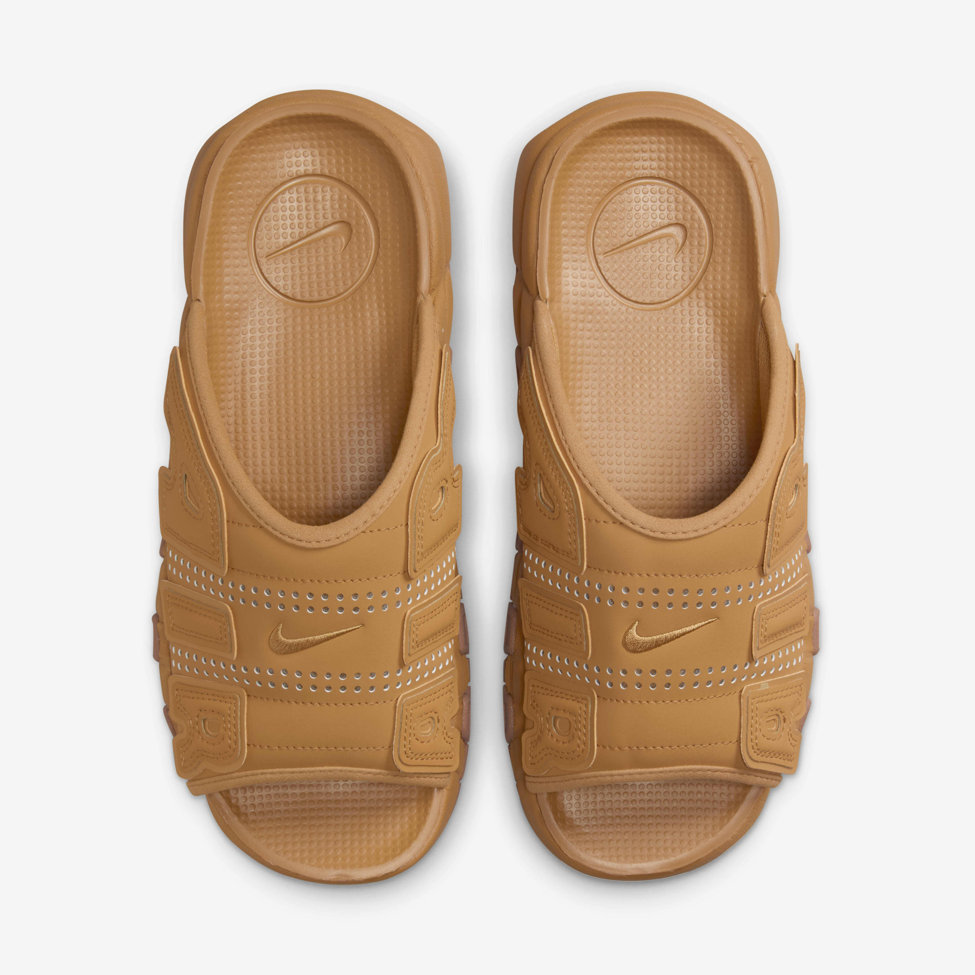 靴 NIKE MORE UPTEMPO SLIDE Nike Air More Uptempo Men's Slides. Nike ID