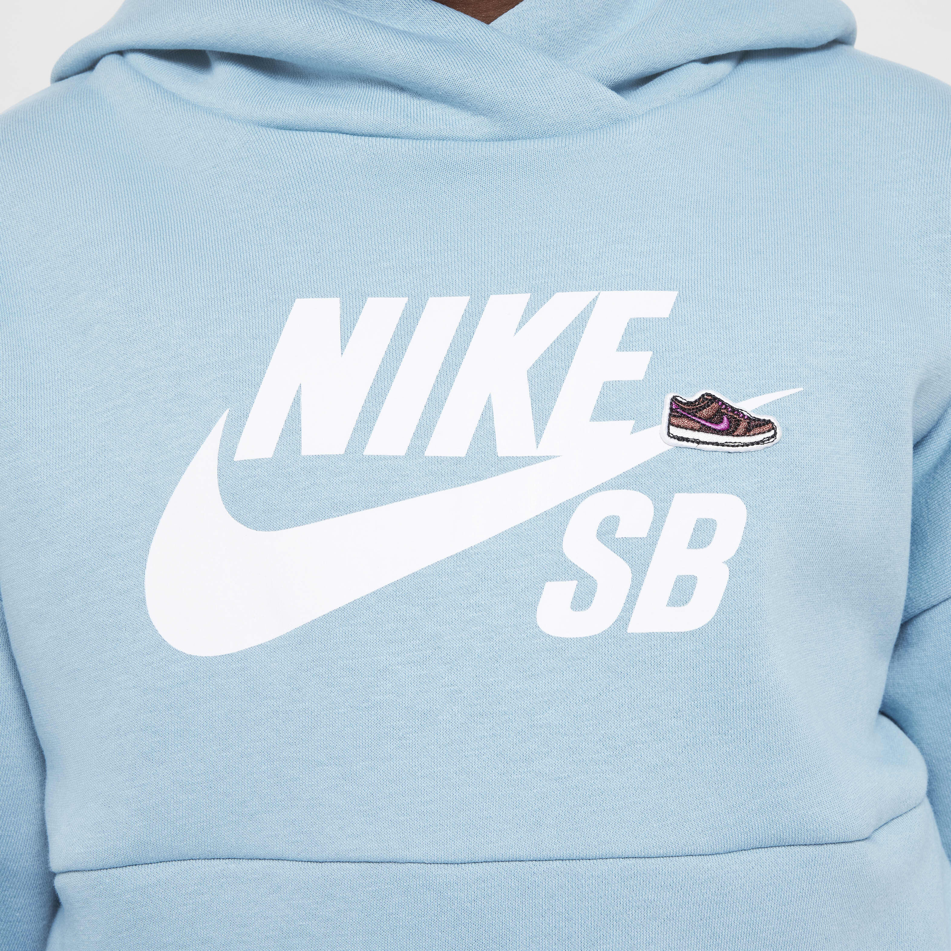 Light blue nike sb hoodie discount