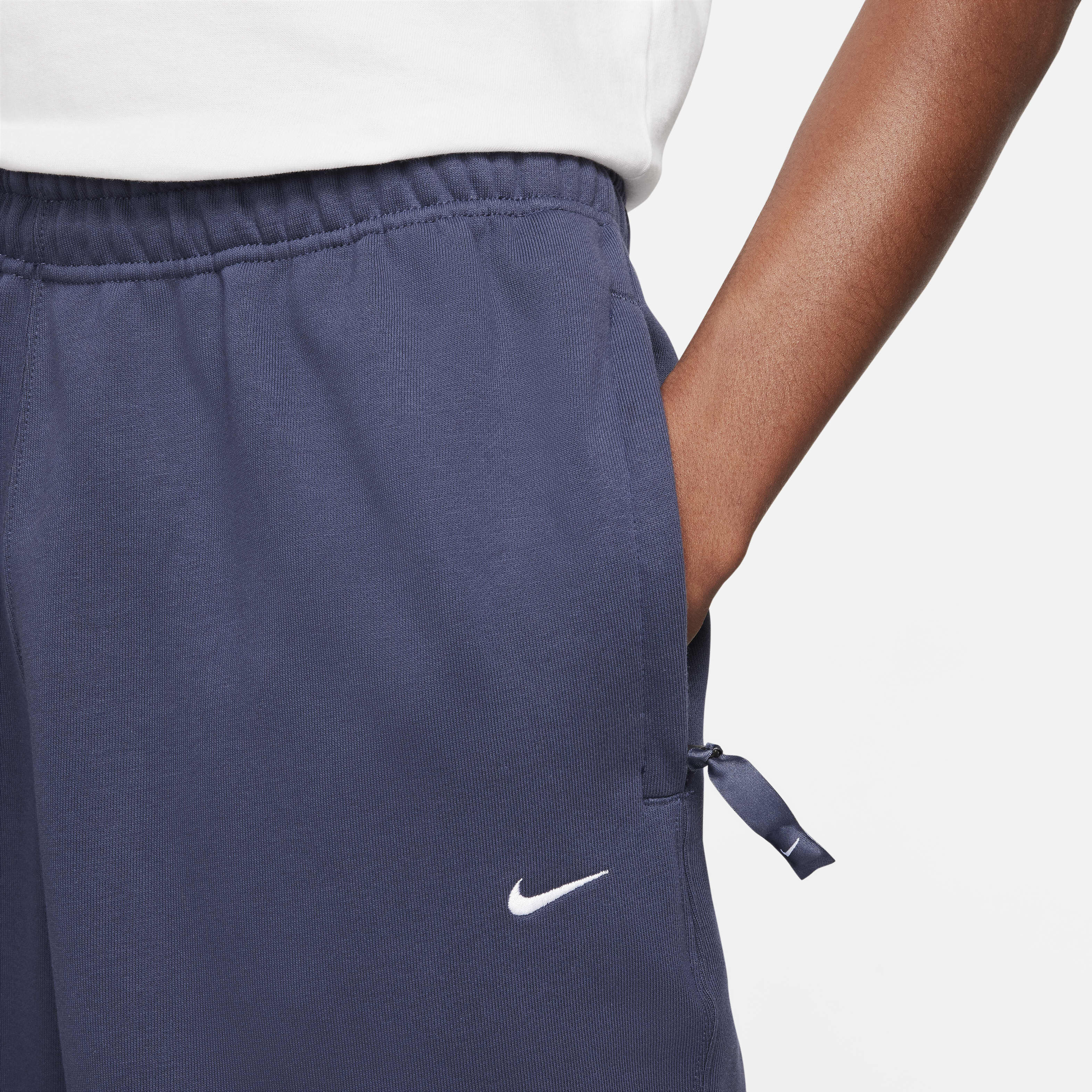 Nike swoosh colour block fleece pants outlet