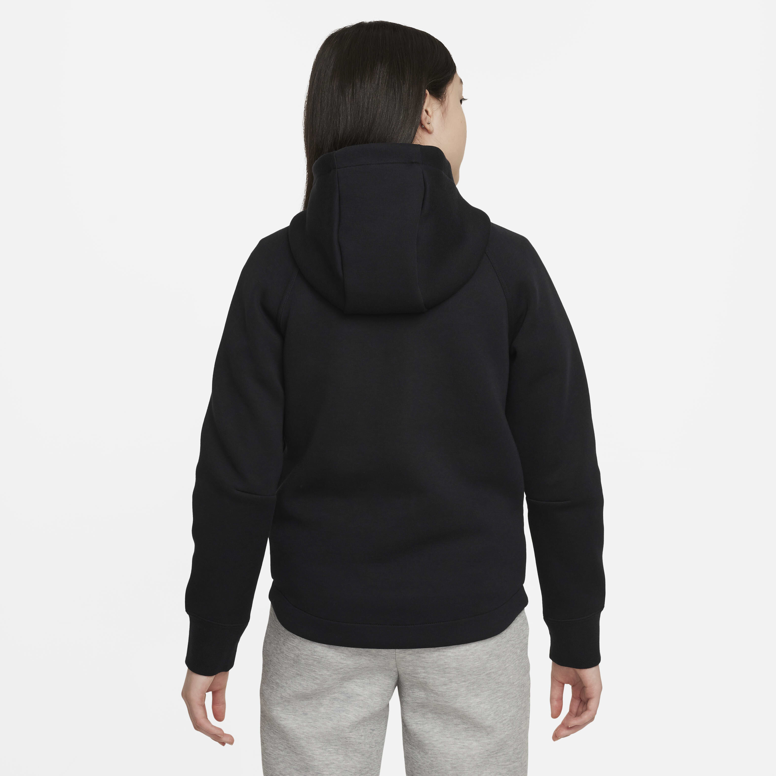Buy Nike Sportswear Tech Fleece Older Kids Girls Full Zip Hoodie Nike Qatar Official
