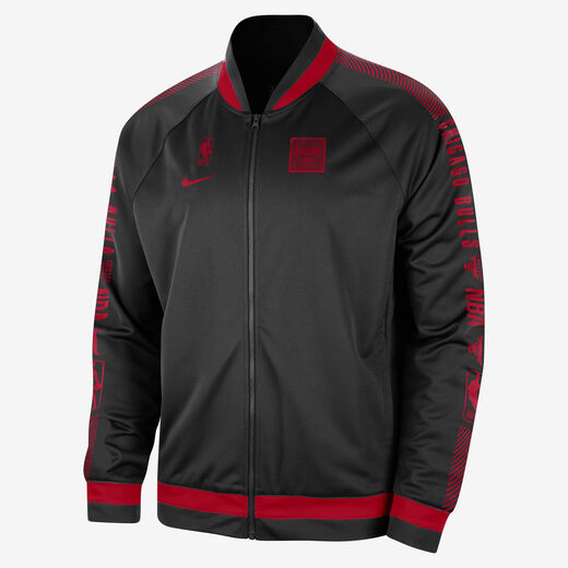 Jackets & Gilets-Nike, Chicago Bulls Starting 5 Courtside, Men's Nike Dri-FIT NBA Jacket