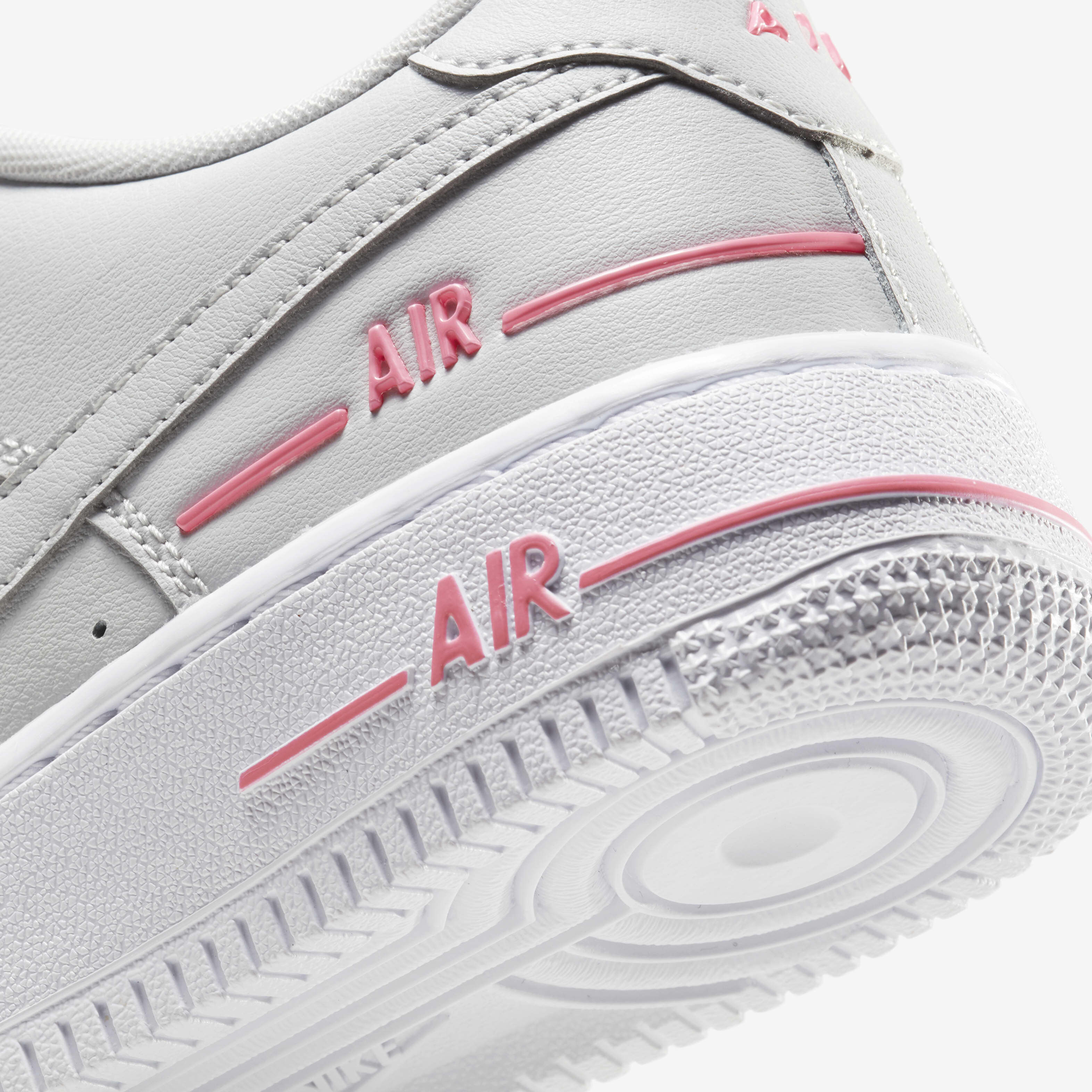nike air force 1 lv8 grey and pink