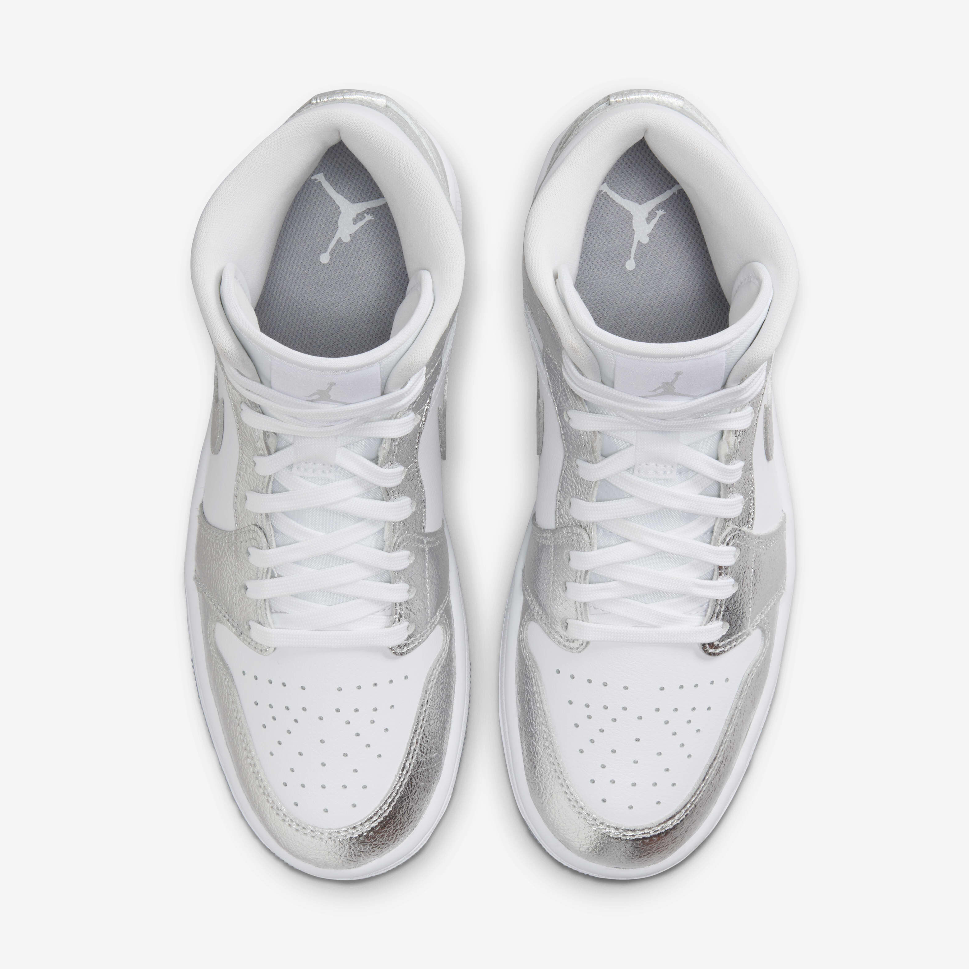 Buy Air Jordan 1 Mid SE Women's Shoes - White/Wolf Grey Buy Air Jordan 1 Mid SE Women's Shoes - White/Wolf Grey
