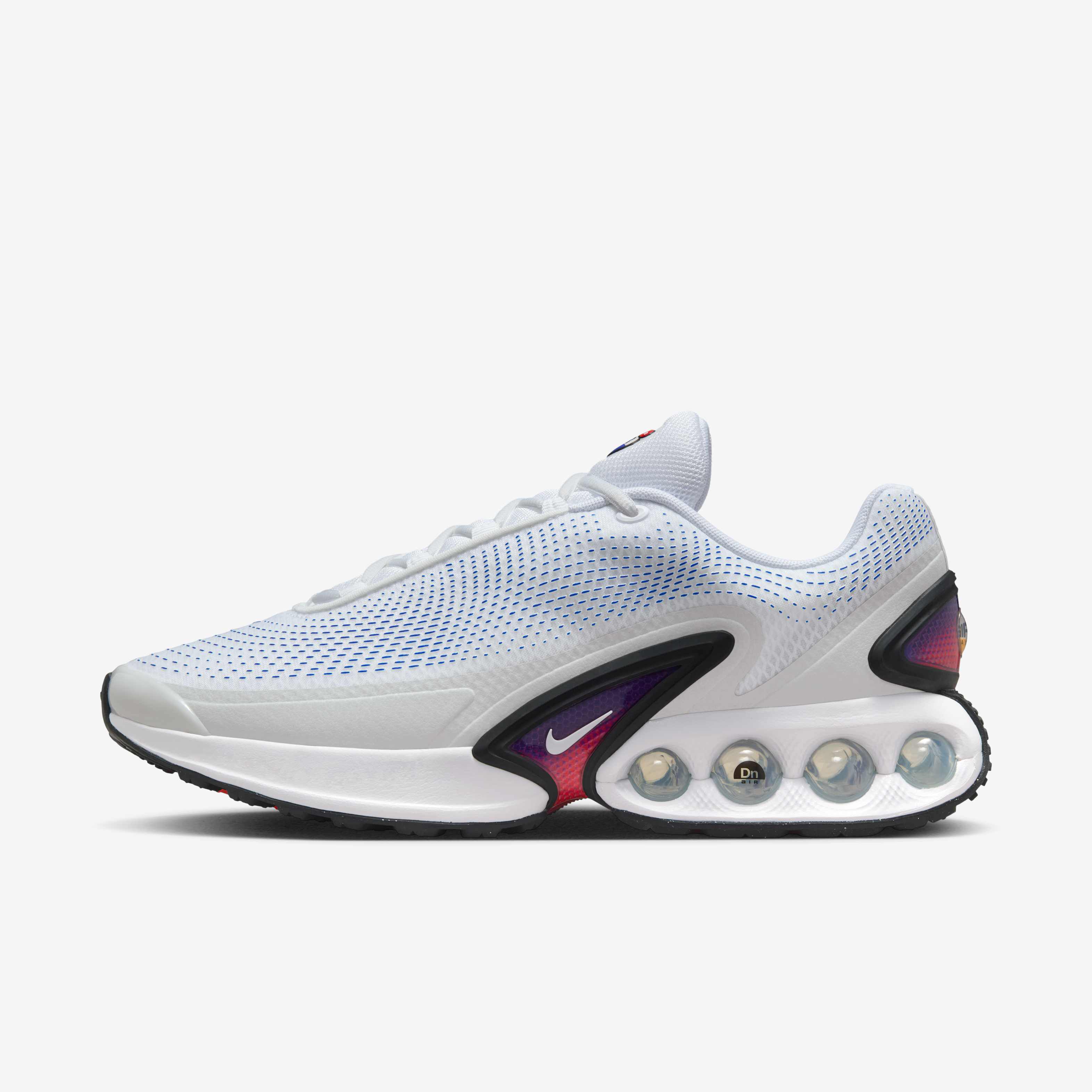 Buy Nike Air Max Dn Shoes - White/Racer Blue/Bright Crimson