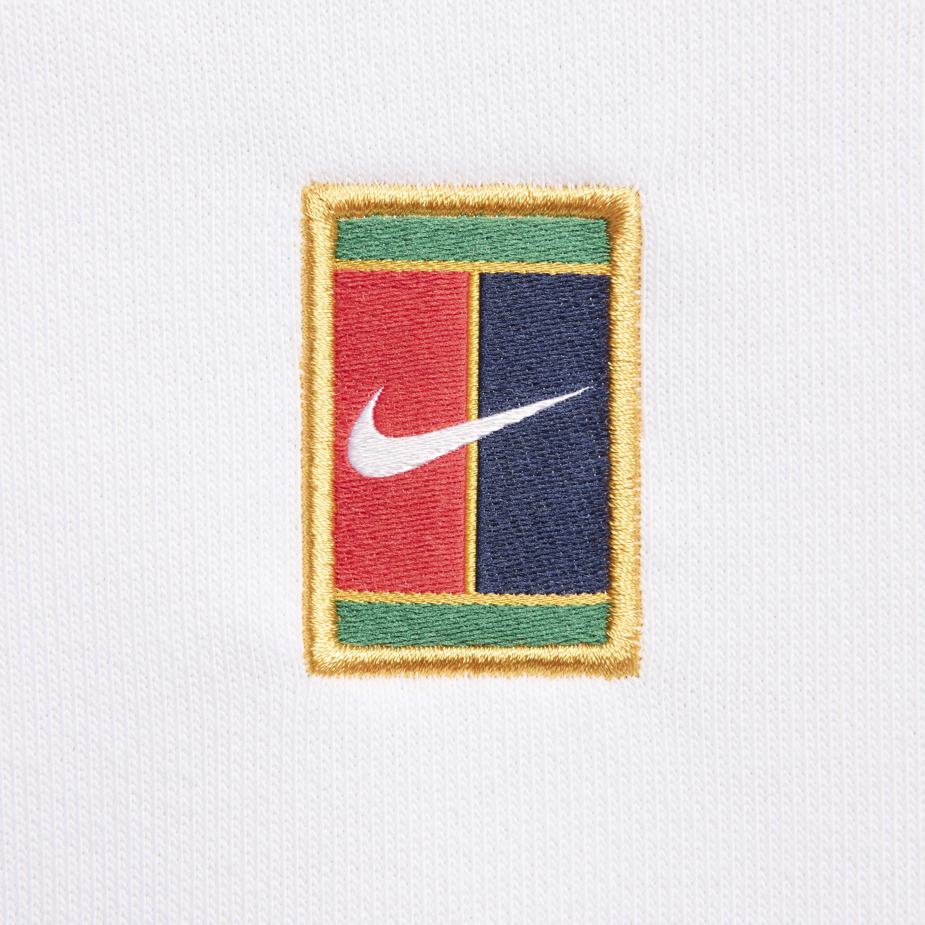 Buy NikeCourt Heritage Men s Dri FIT Fleece Tennis Hoodie Nike Qatar Official