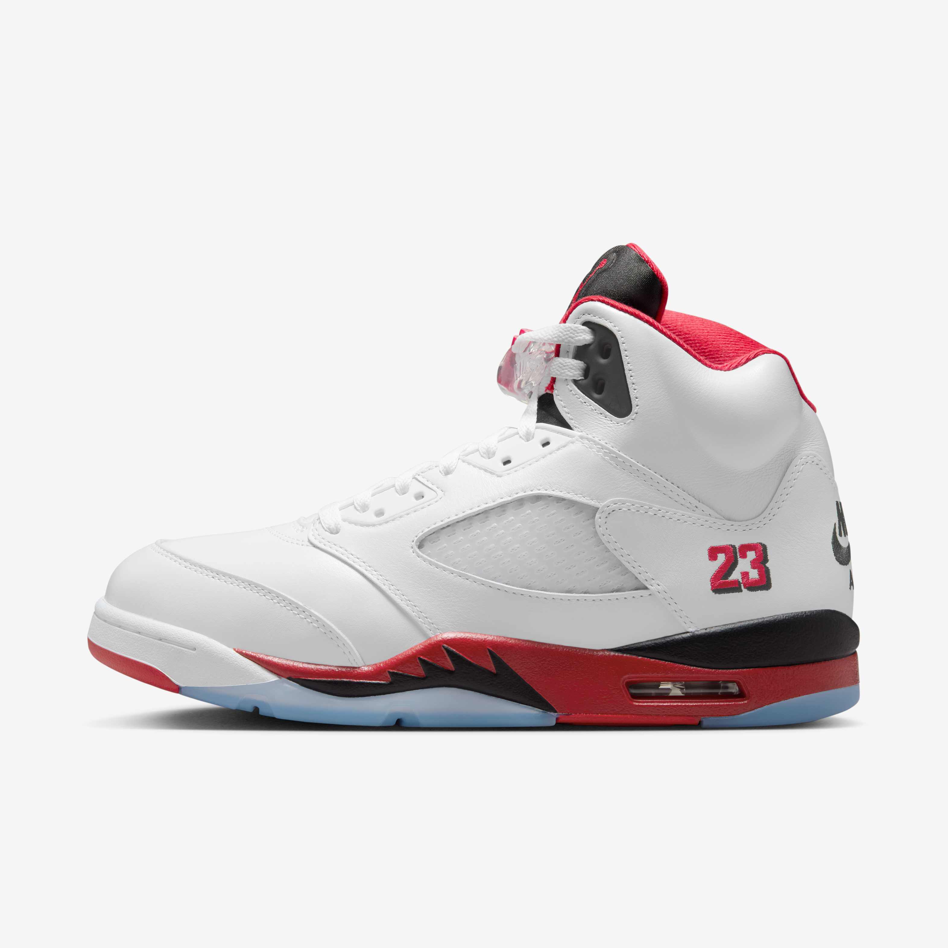 靴 Air Jordan 5 Fire Red 2020 28cm Jordan 5 Retro Fire Red Silver Tongue (2020) Men's - DA1911