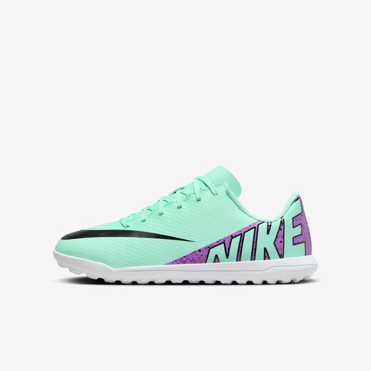 Shoes-Nike, Nike Jr. Mercurial Vapor 15 Club, Younger/Older Kids' Turf Low-Top Football Shoes