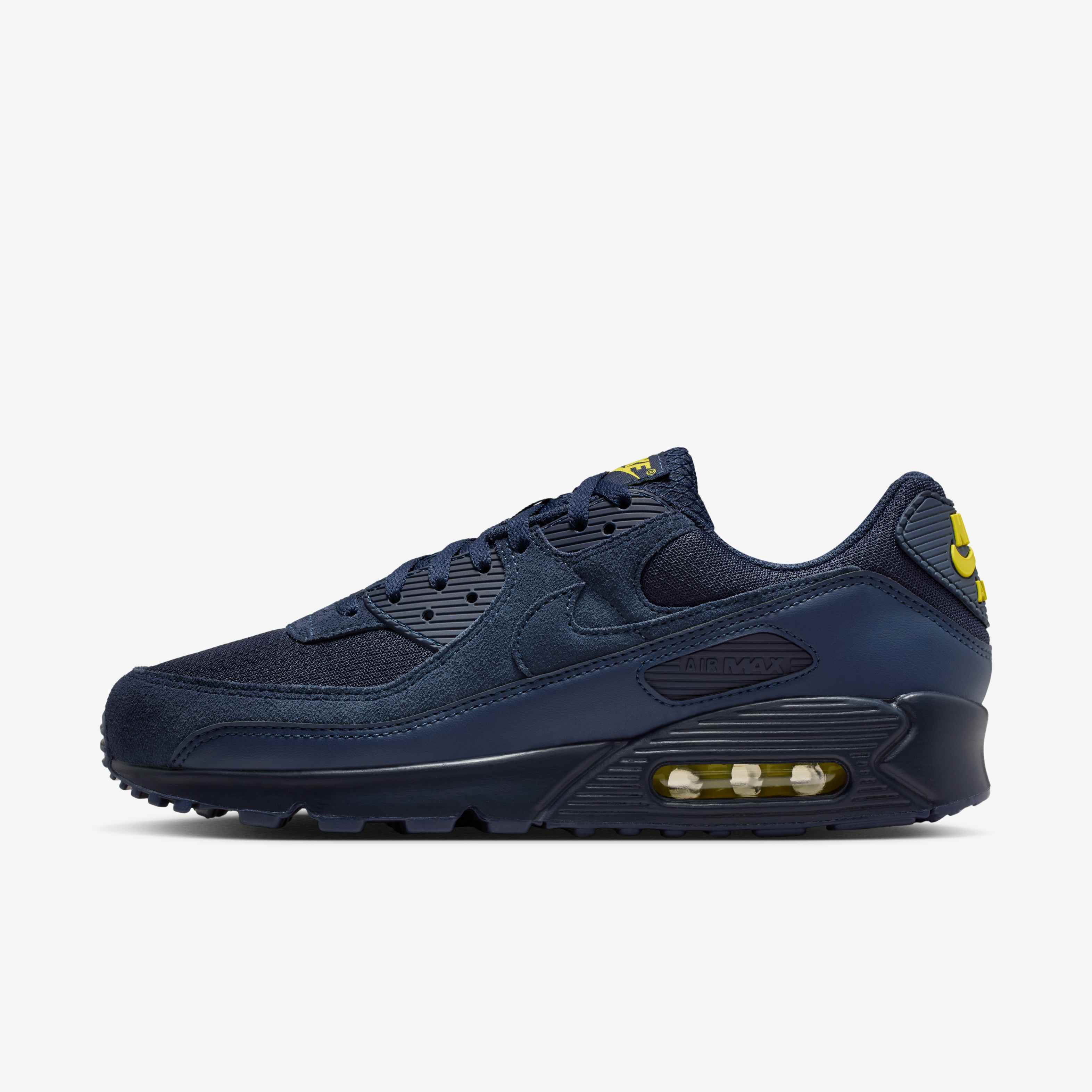 Buy Nike Air Max 90 Men's Shoes - Obsidian/Lightning