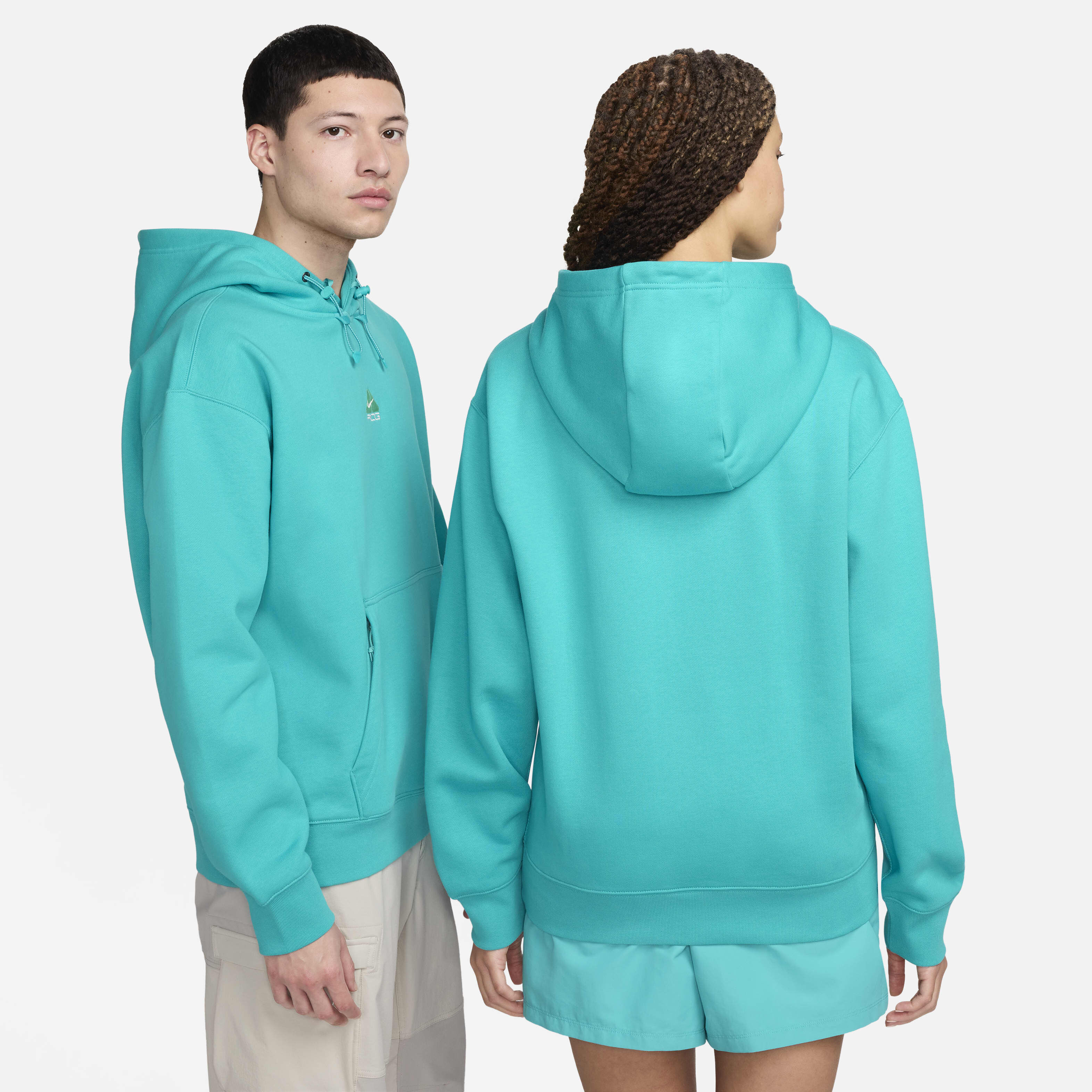 Nike bleached aqua hoodie hotsell