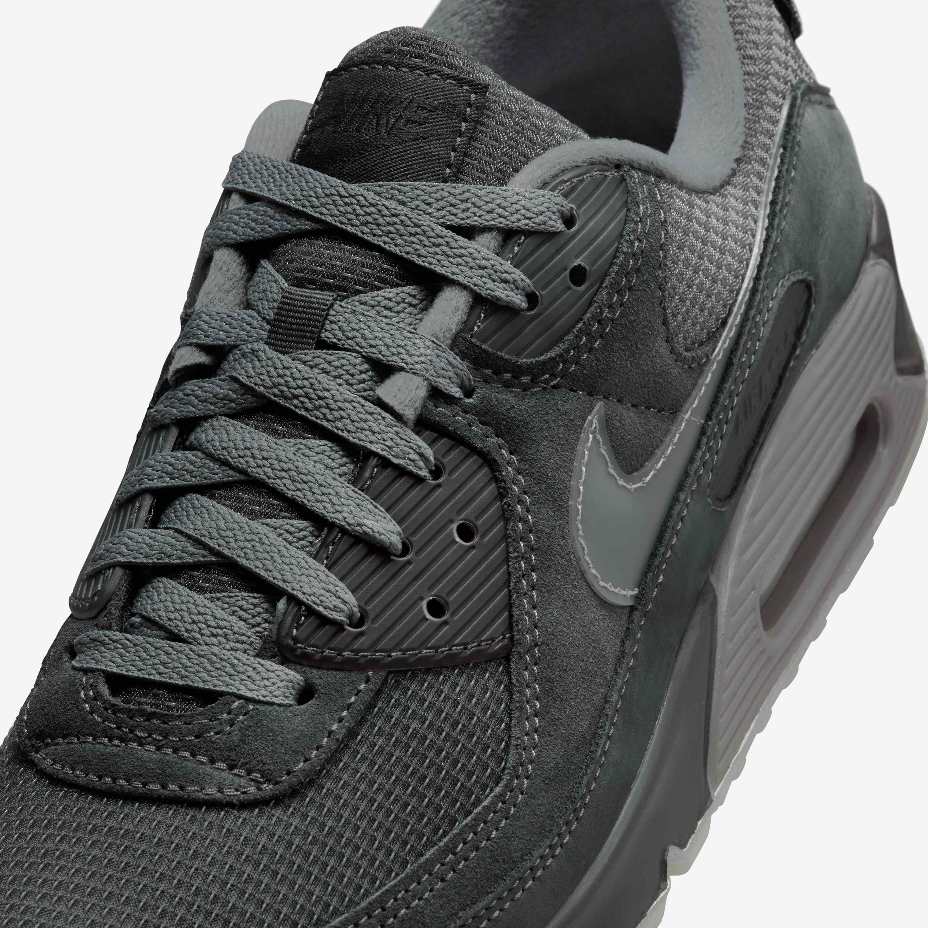 Nike men's air max 90 essential sneakers - dark grey/black cheap