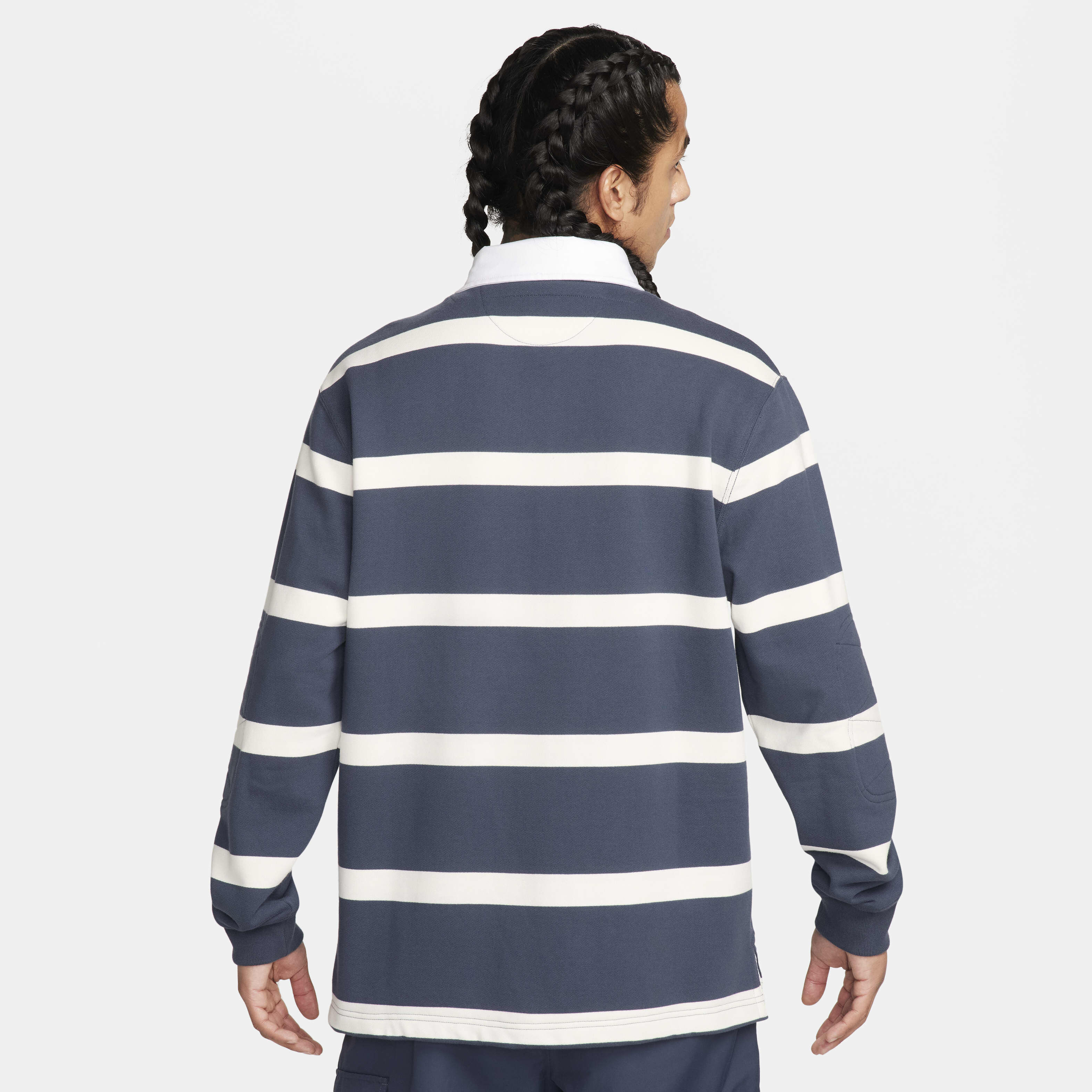 Buy Nike Life Men's Striped Heavyweight Rugby Shirt
